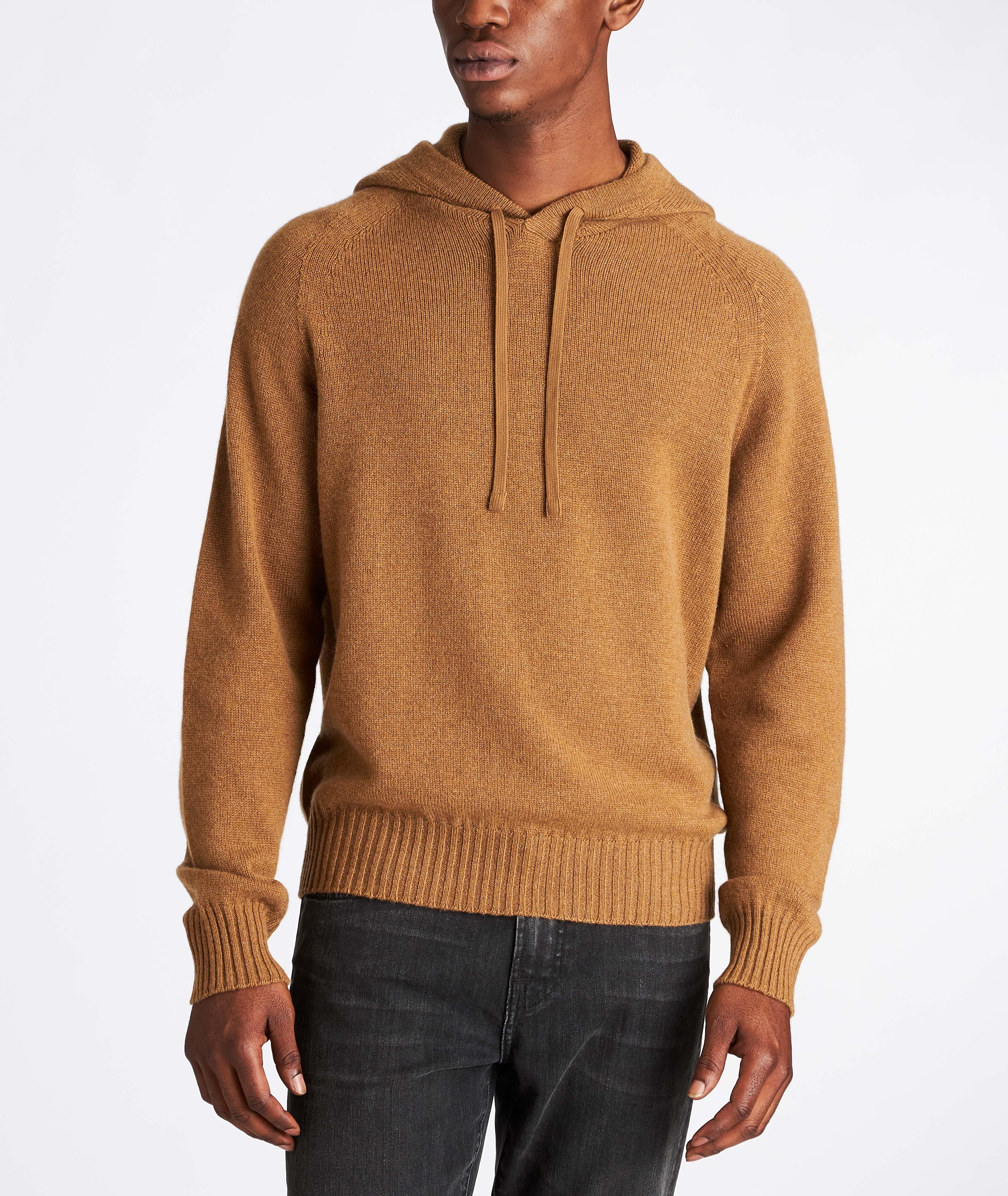 Knit Cashmere Hoodie image 1