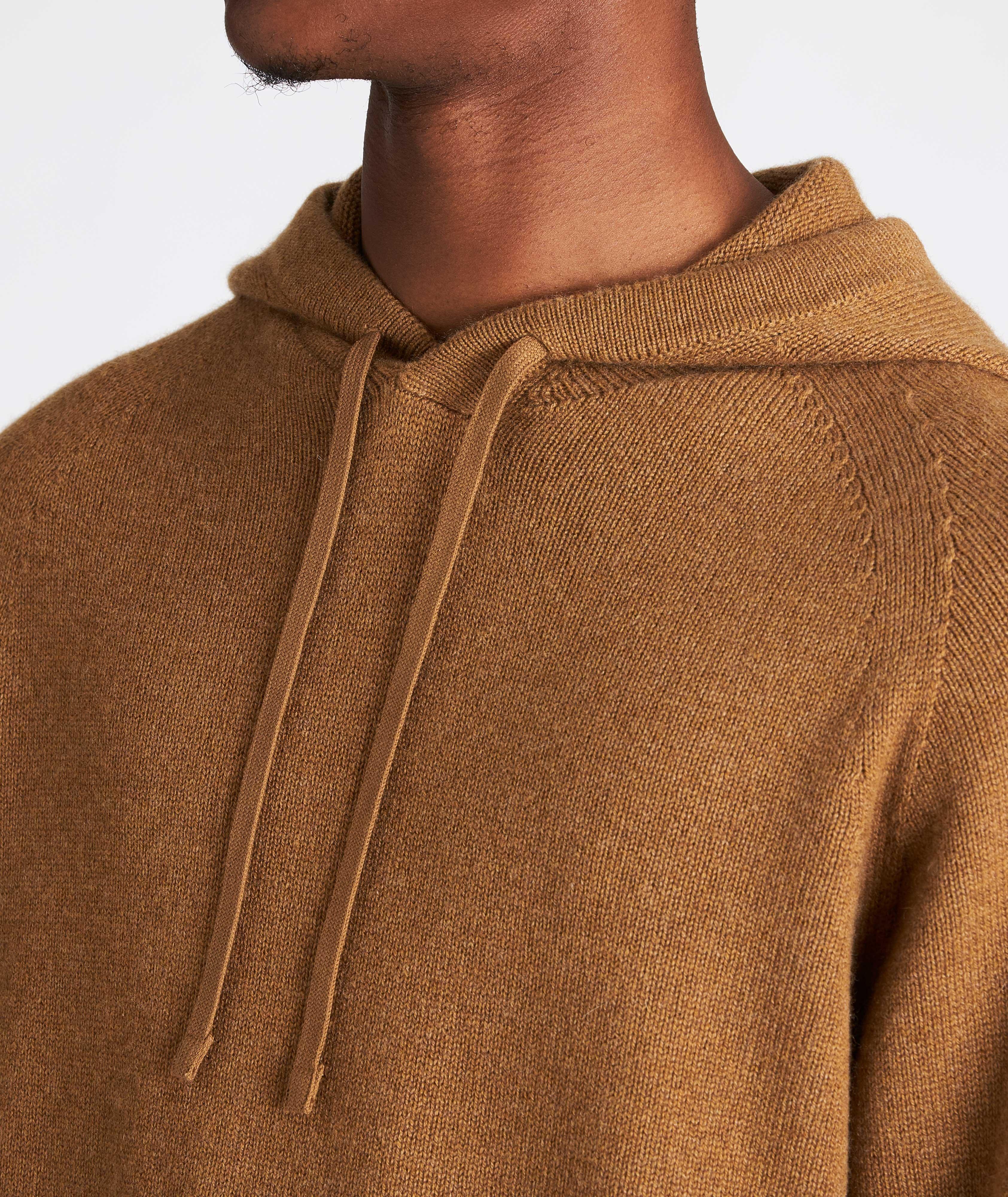 Knit Cashmere Hoodie image 3