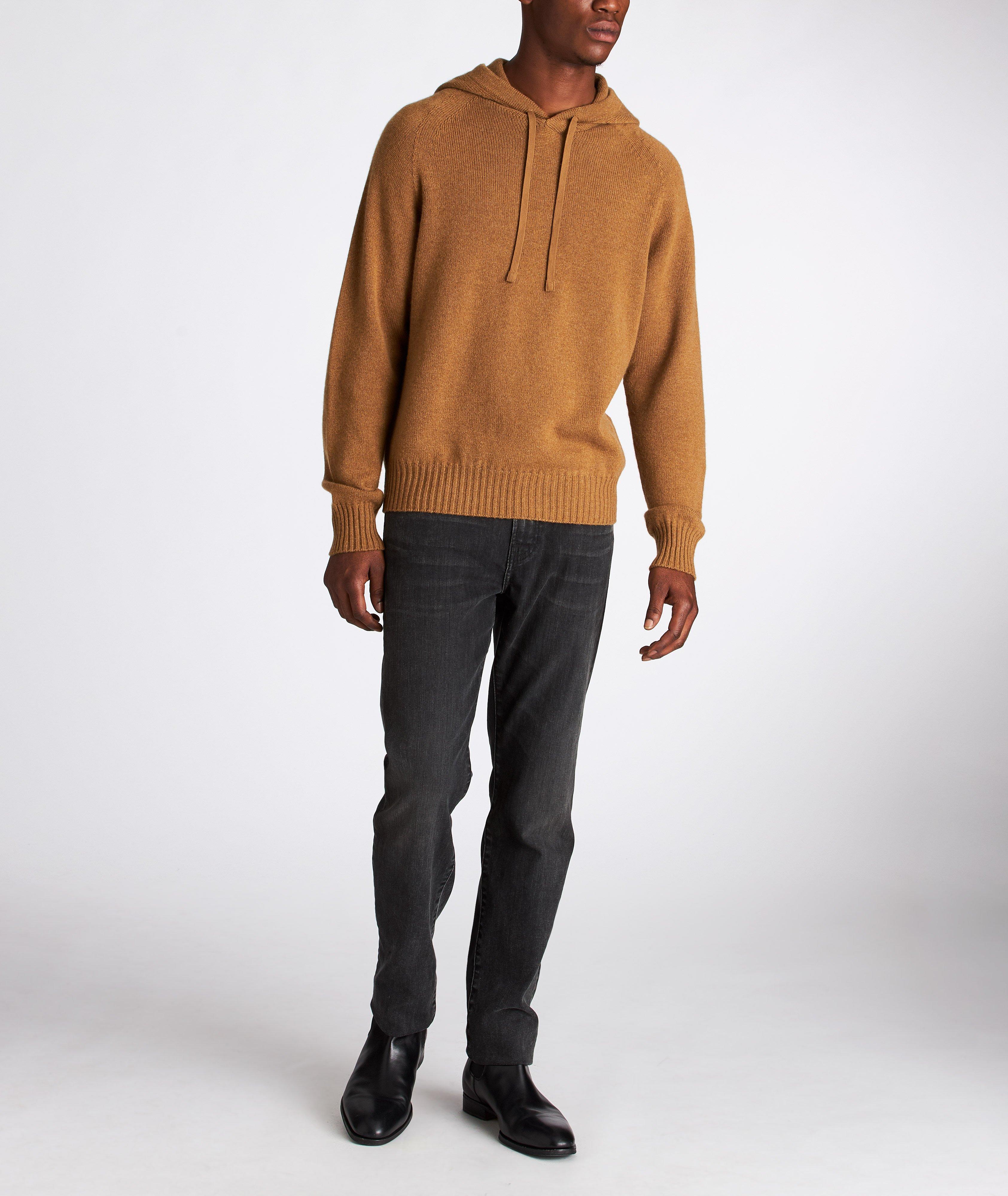 Knit Cashmere Hoodie image 4