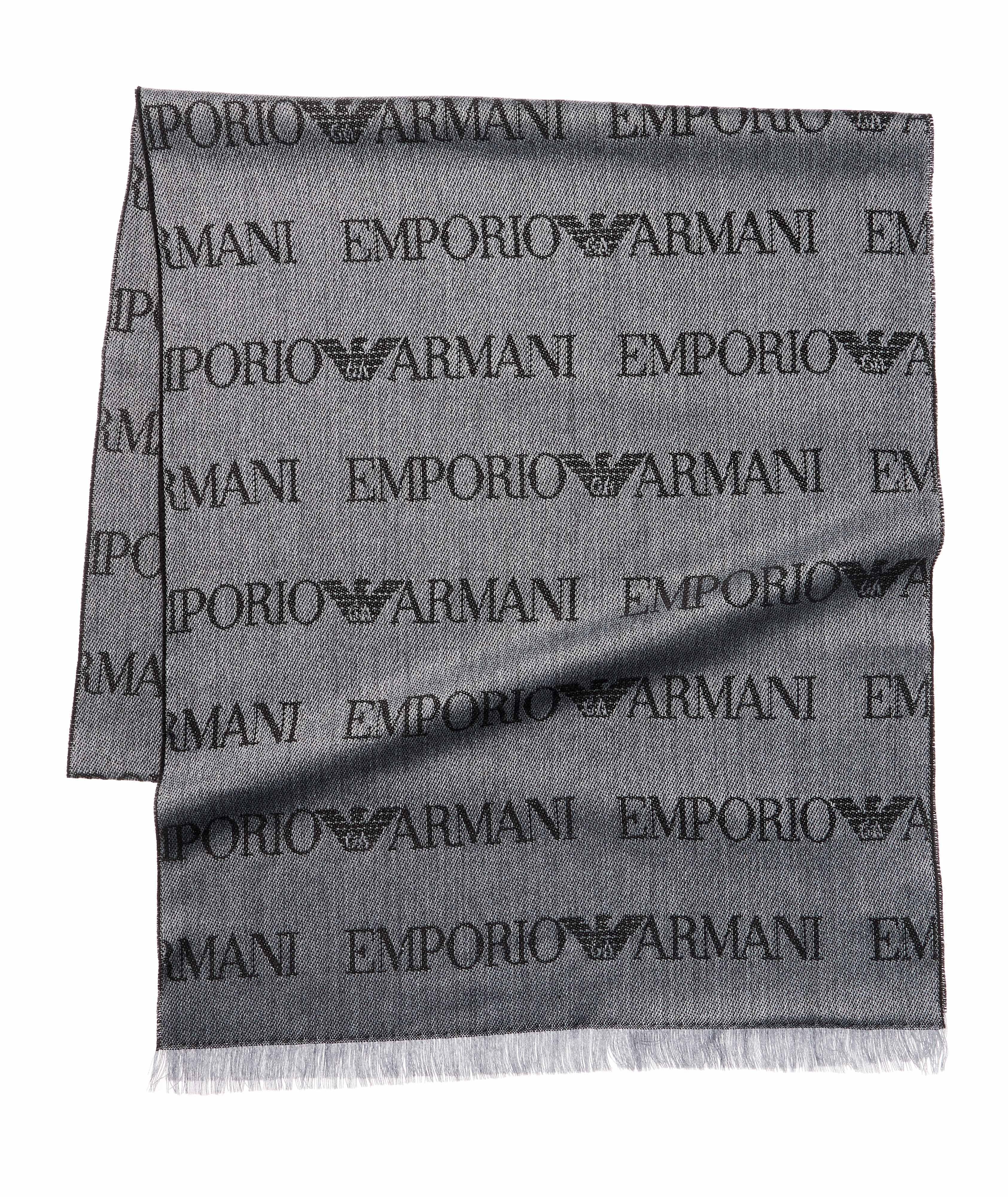 Écharpe en lainage avec logos image 0