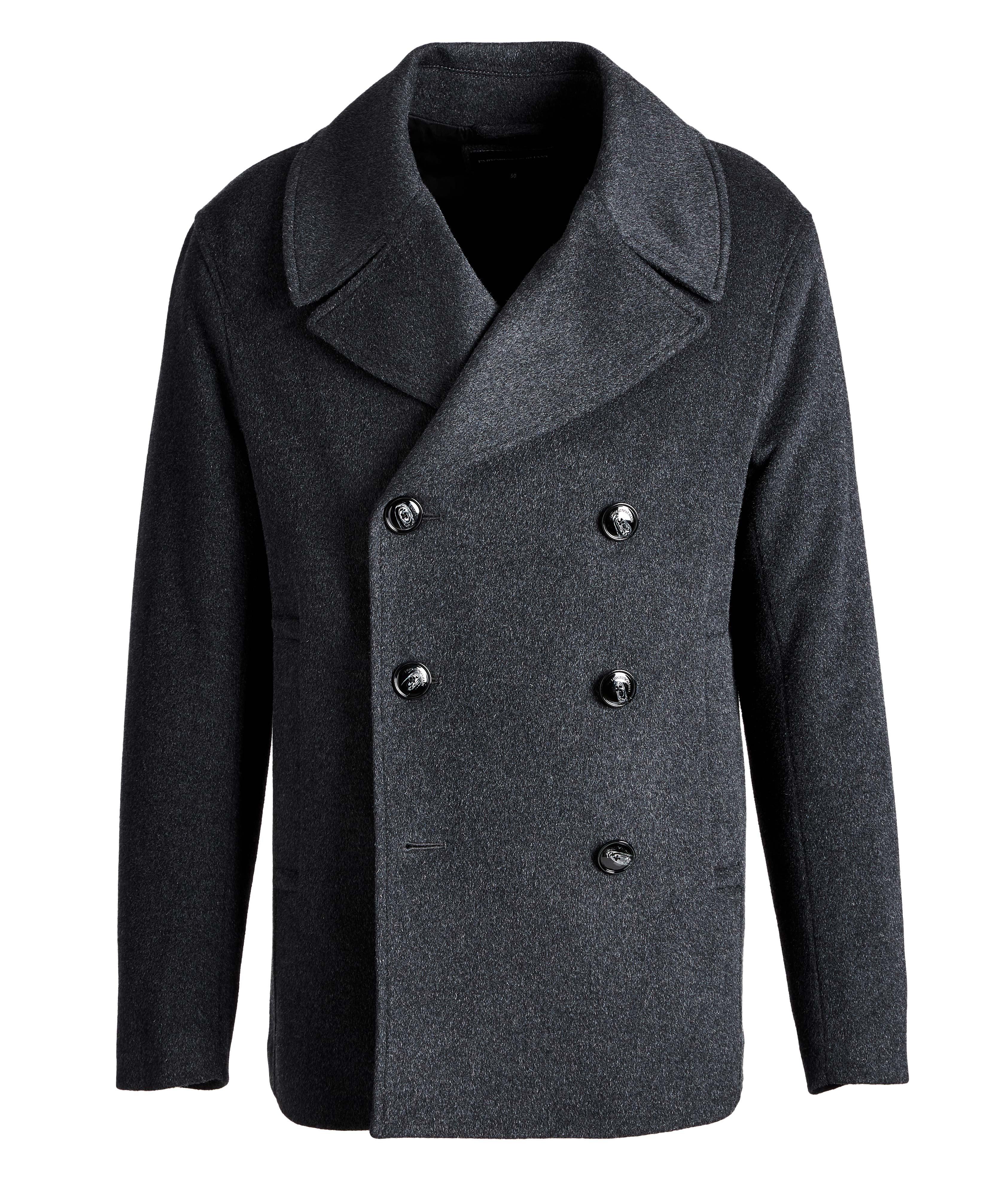 Double-Breasted Wool-Cashmere OverCoat image 0