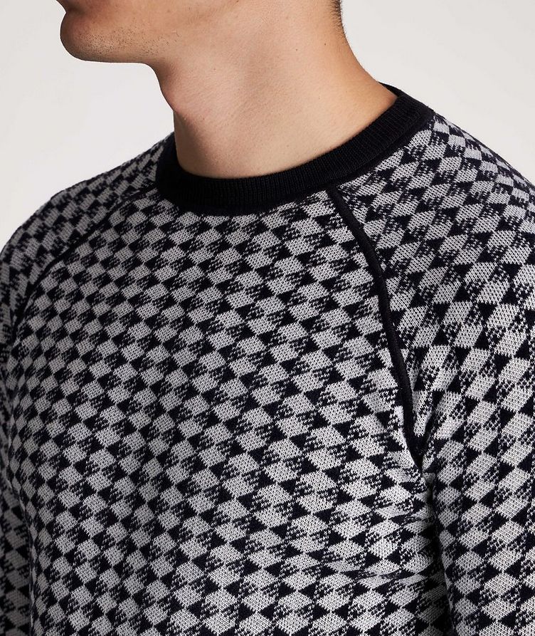 Diamond Wool-Cotton Sweater image 3
