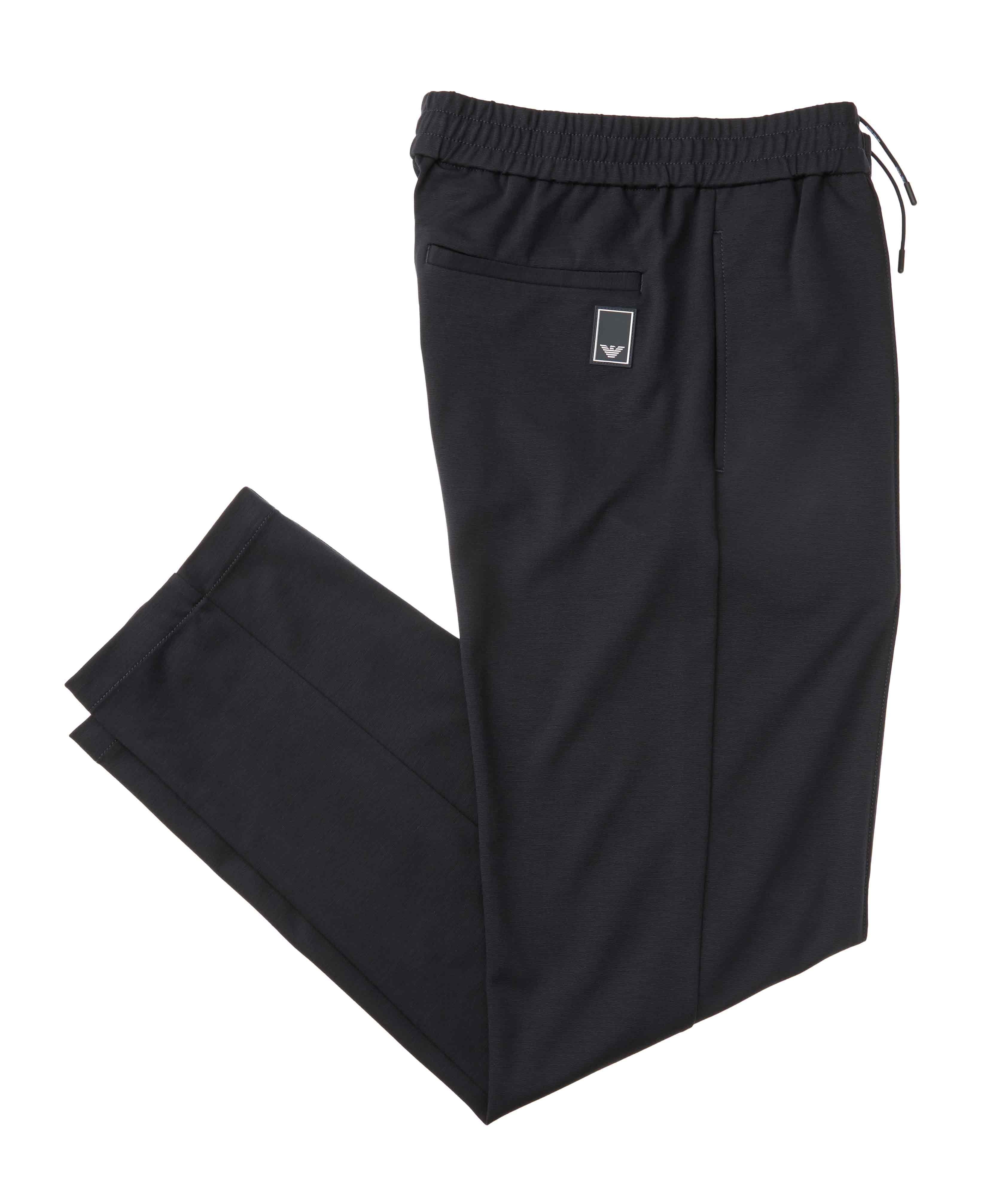 Pantalon en tissu extensible à cordon image 0
