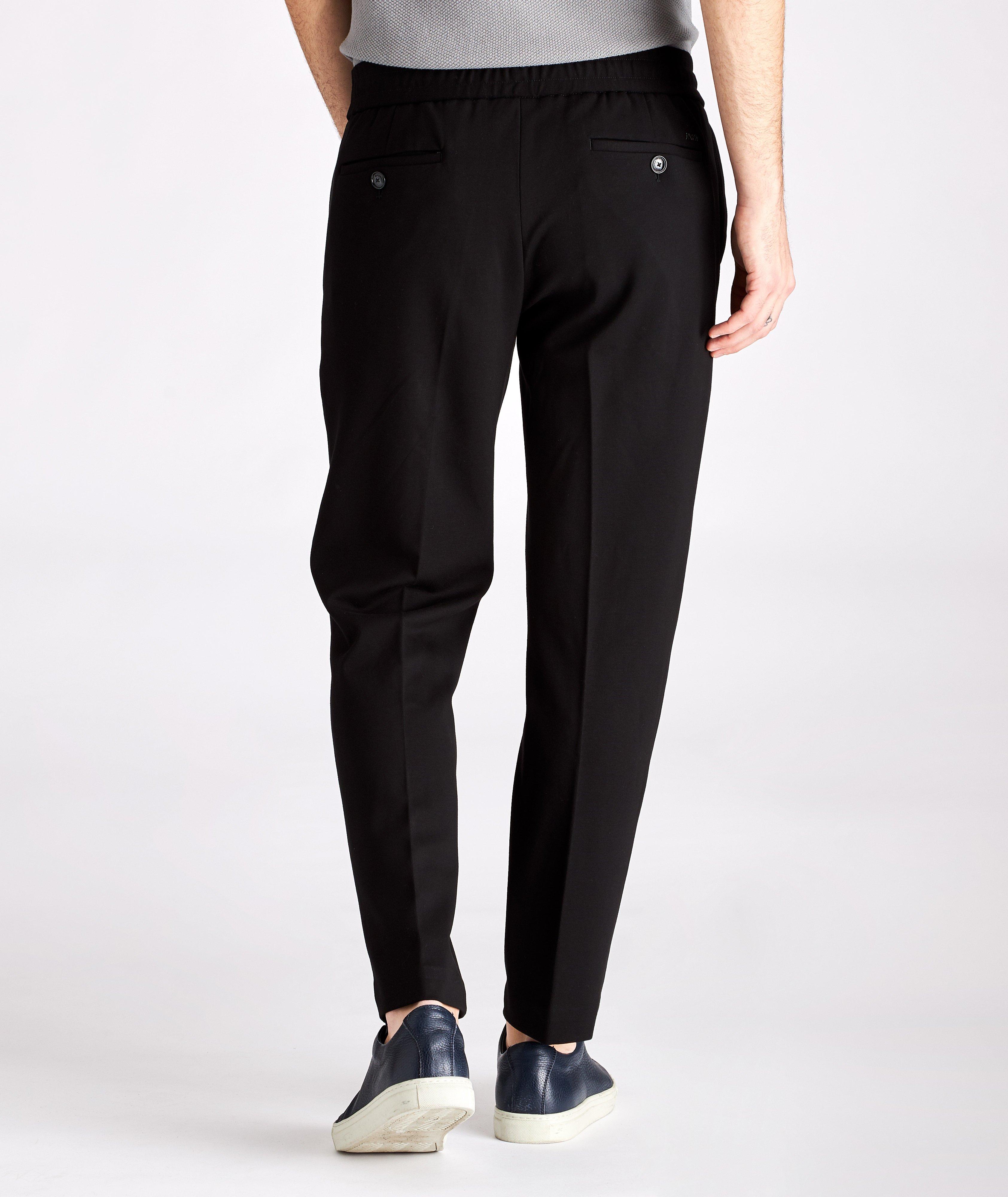 Drawstring Stretch Trousers image 1