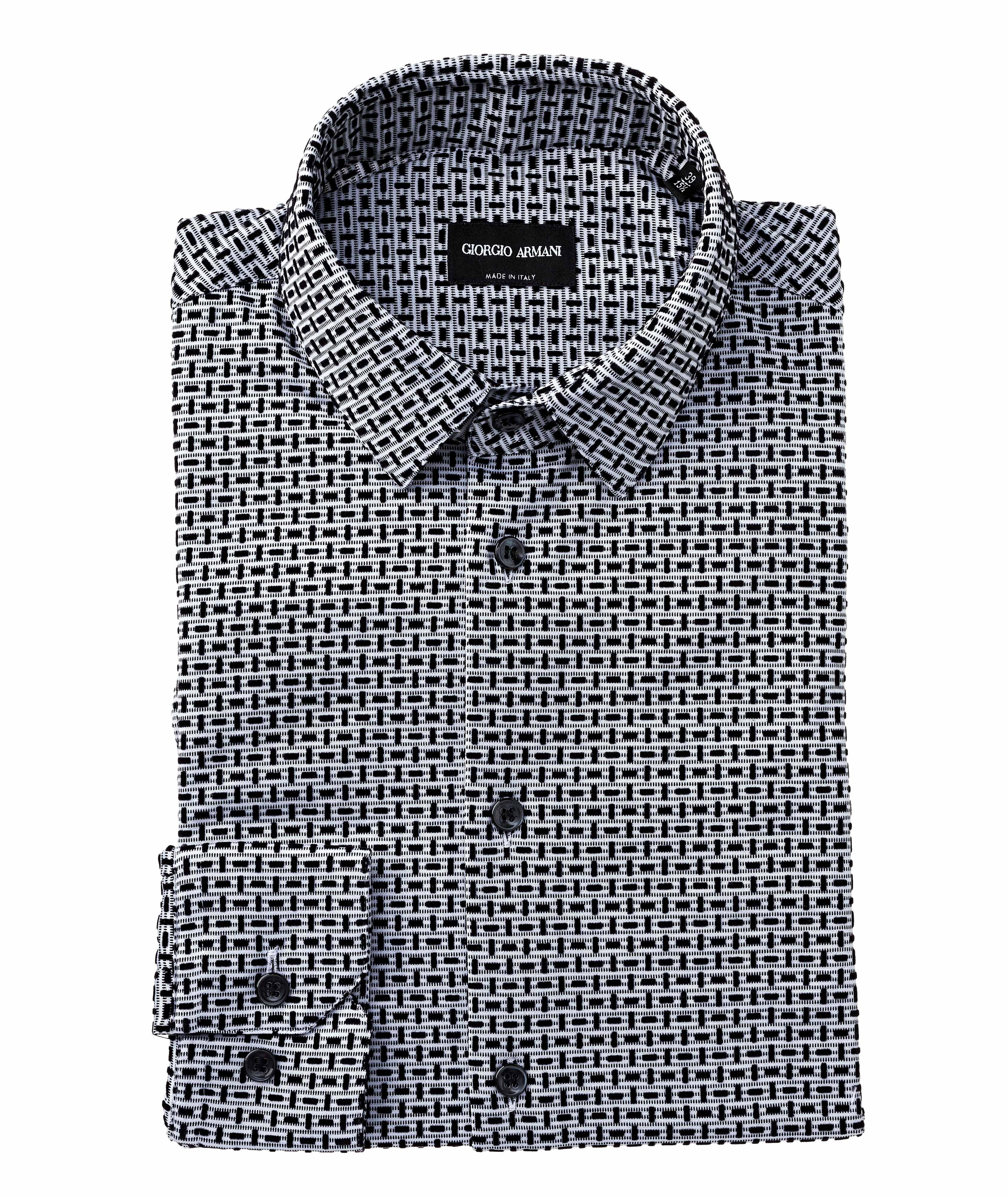 Contemporary Fit Textured Dress Shirt image 0