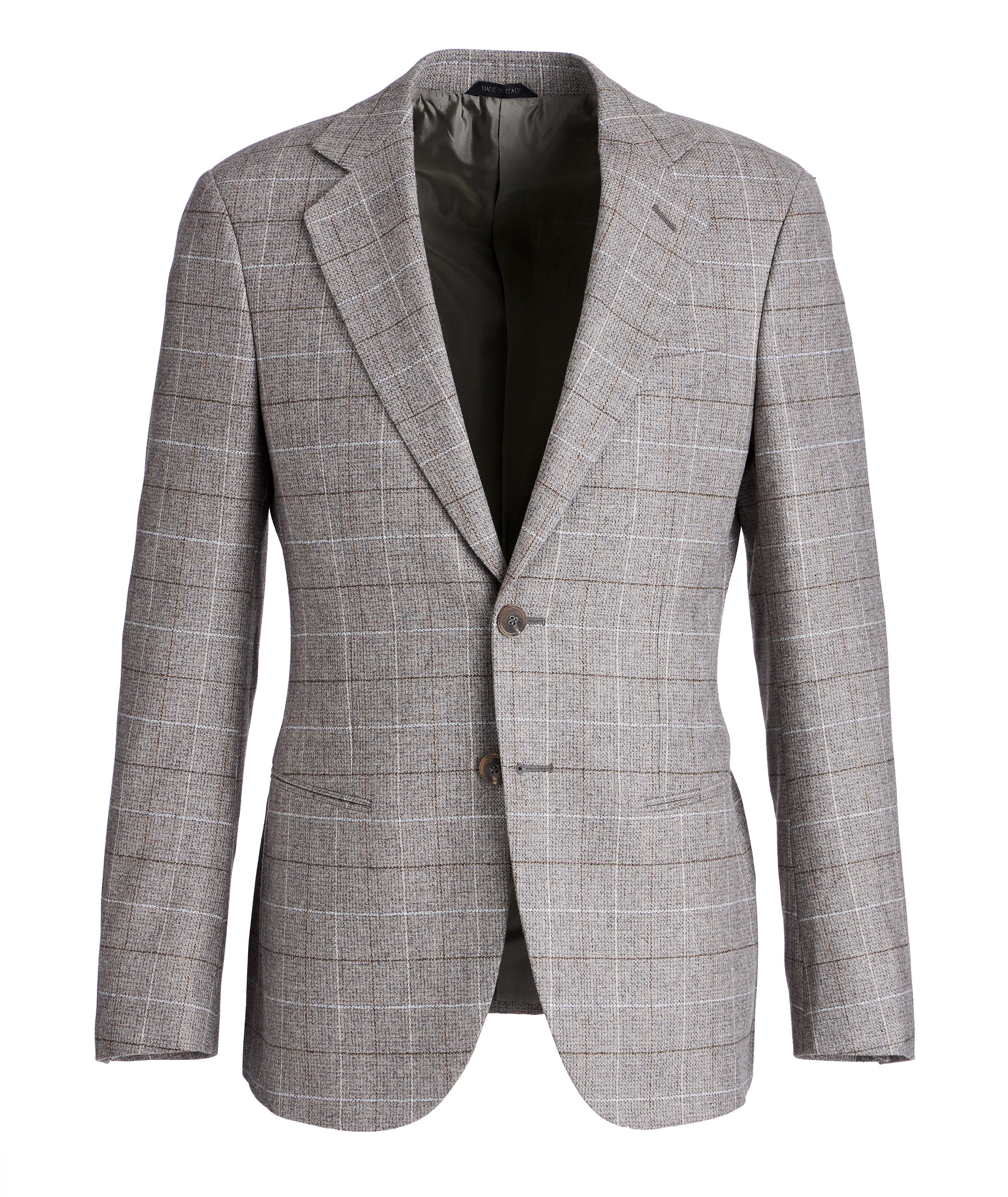 George Checked Wool-Cashmere Sports Jacket image 0