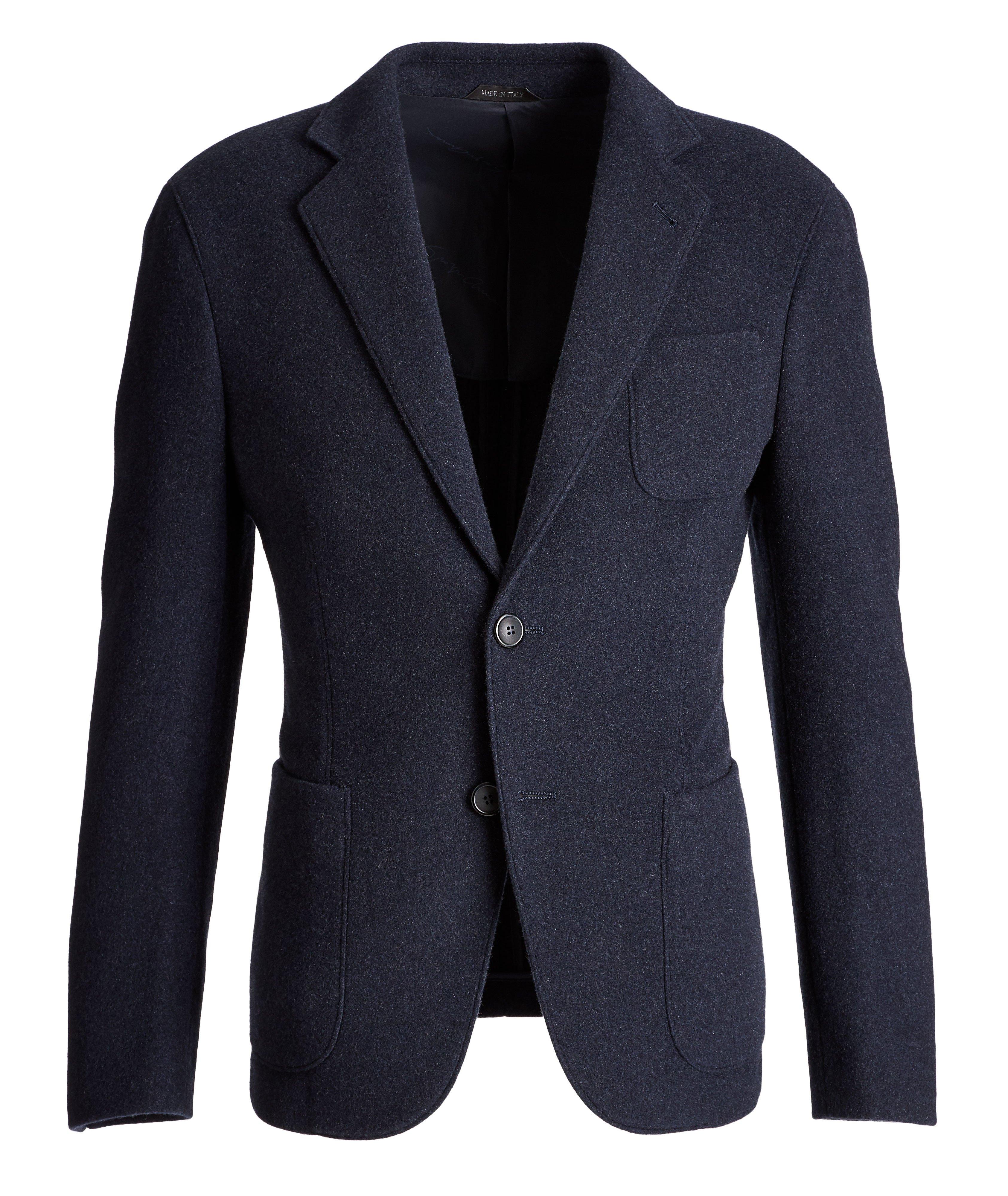 Unstructured Cashmere Sports Jacket image 0