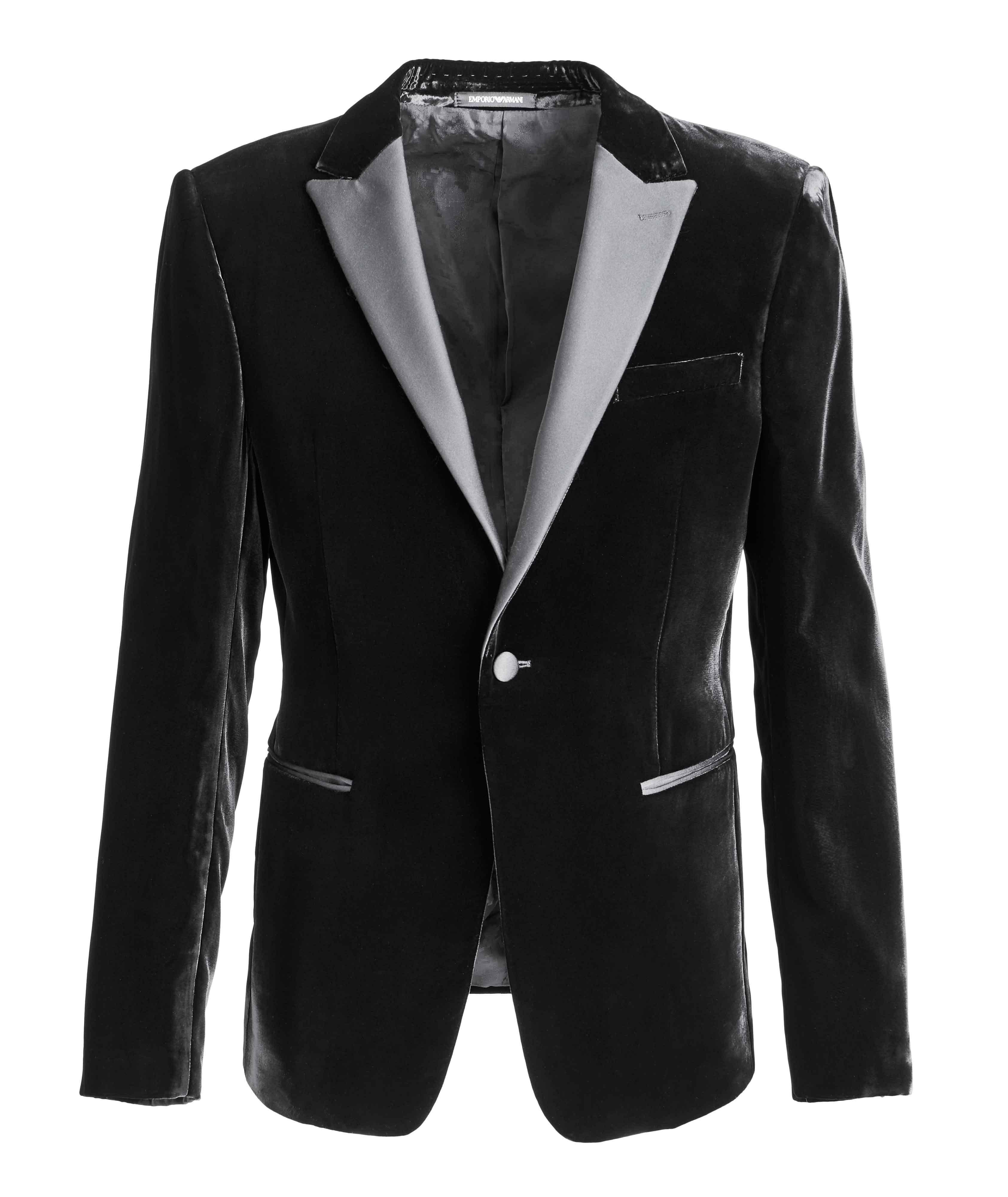 Velvet Tuxedo Jacket image 0
