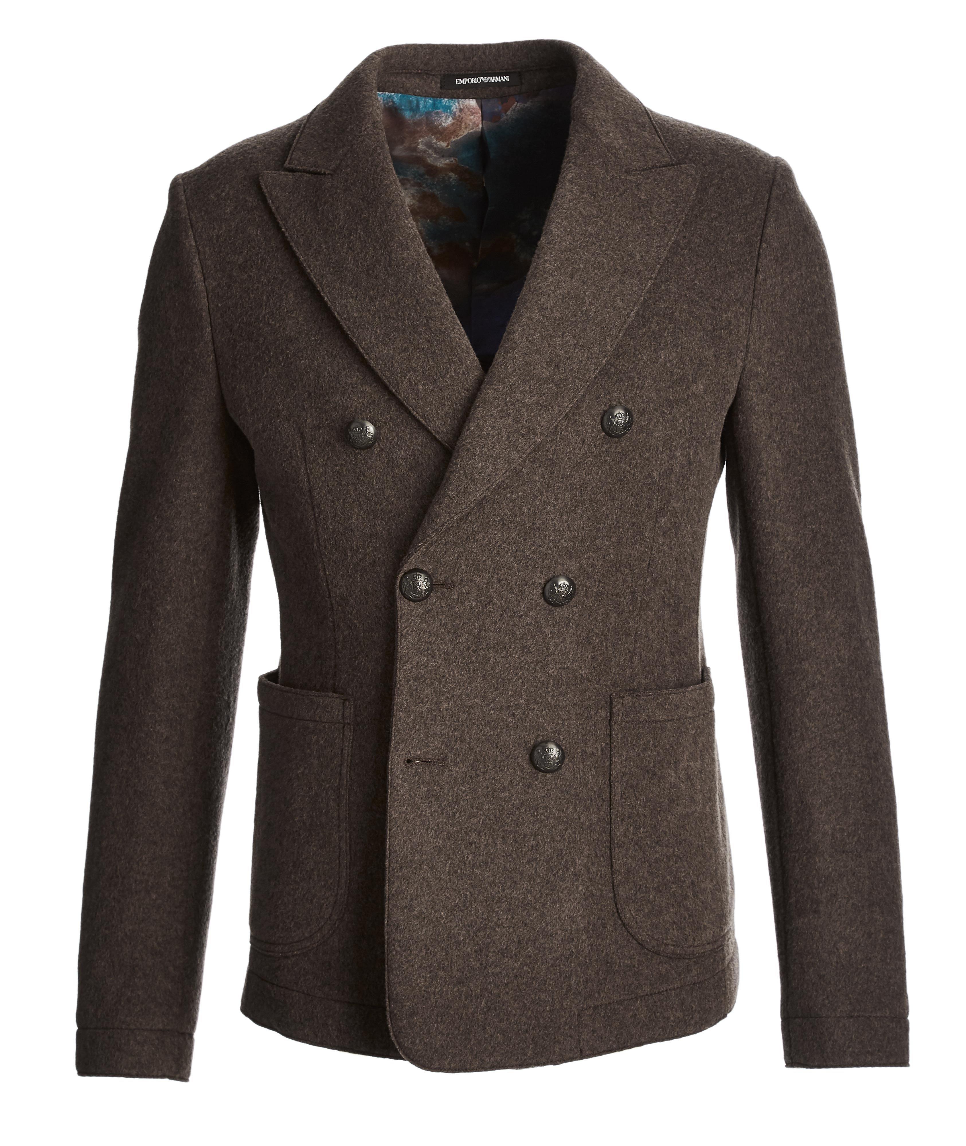 Double-Breasted Wool Jacket image 0