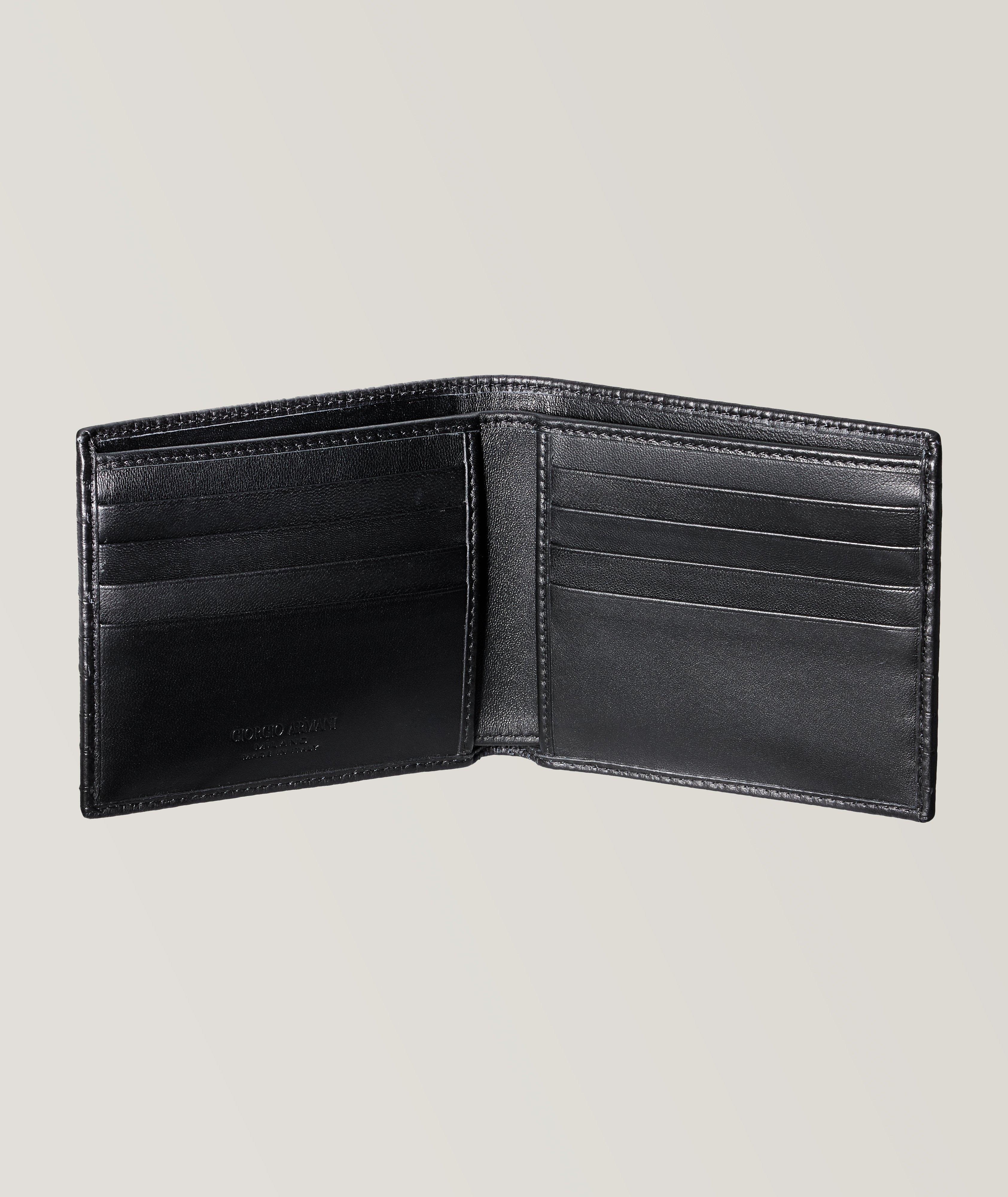 Giorgio Armani Leather Bifold Wallet | Wallets | Harry Rosen