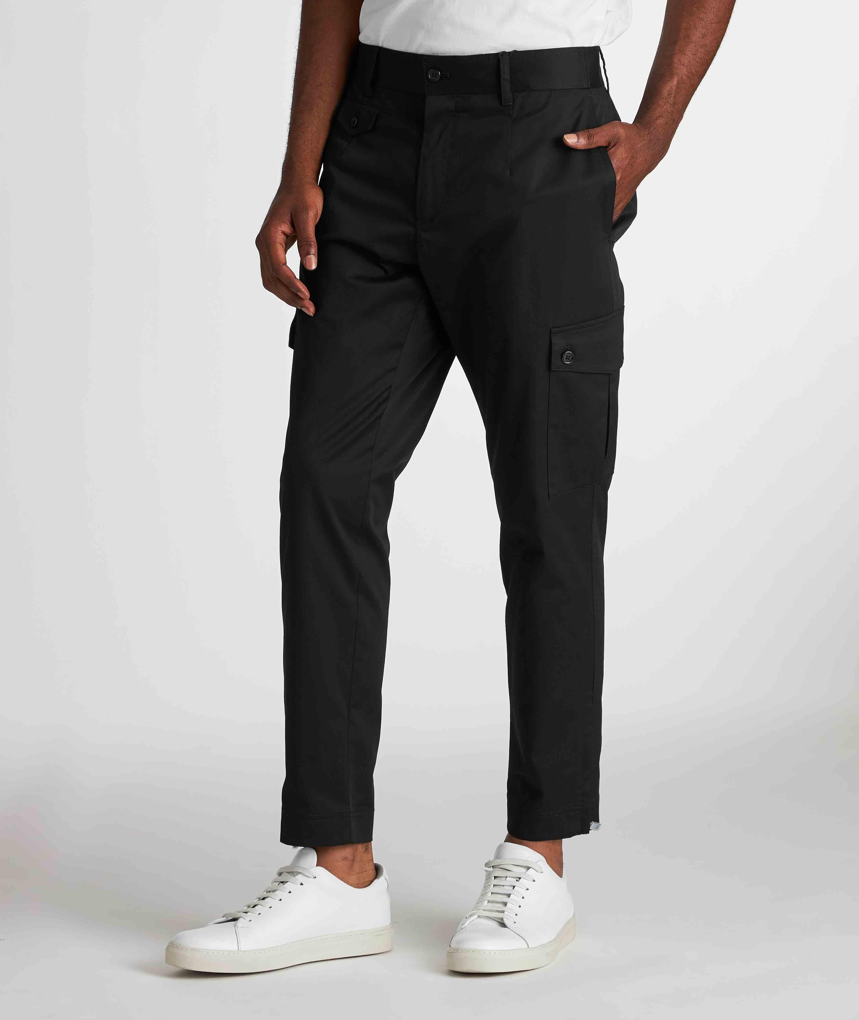 Stretch-Cotton Cargo Pants image 1