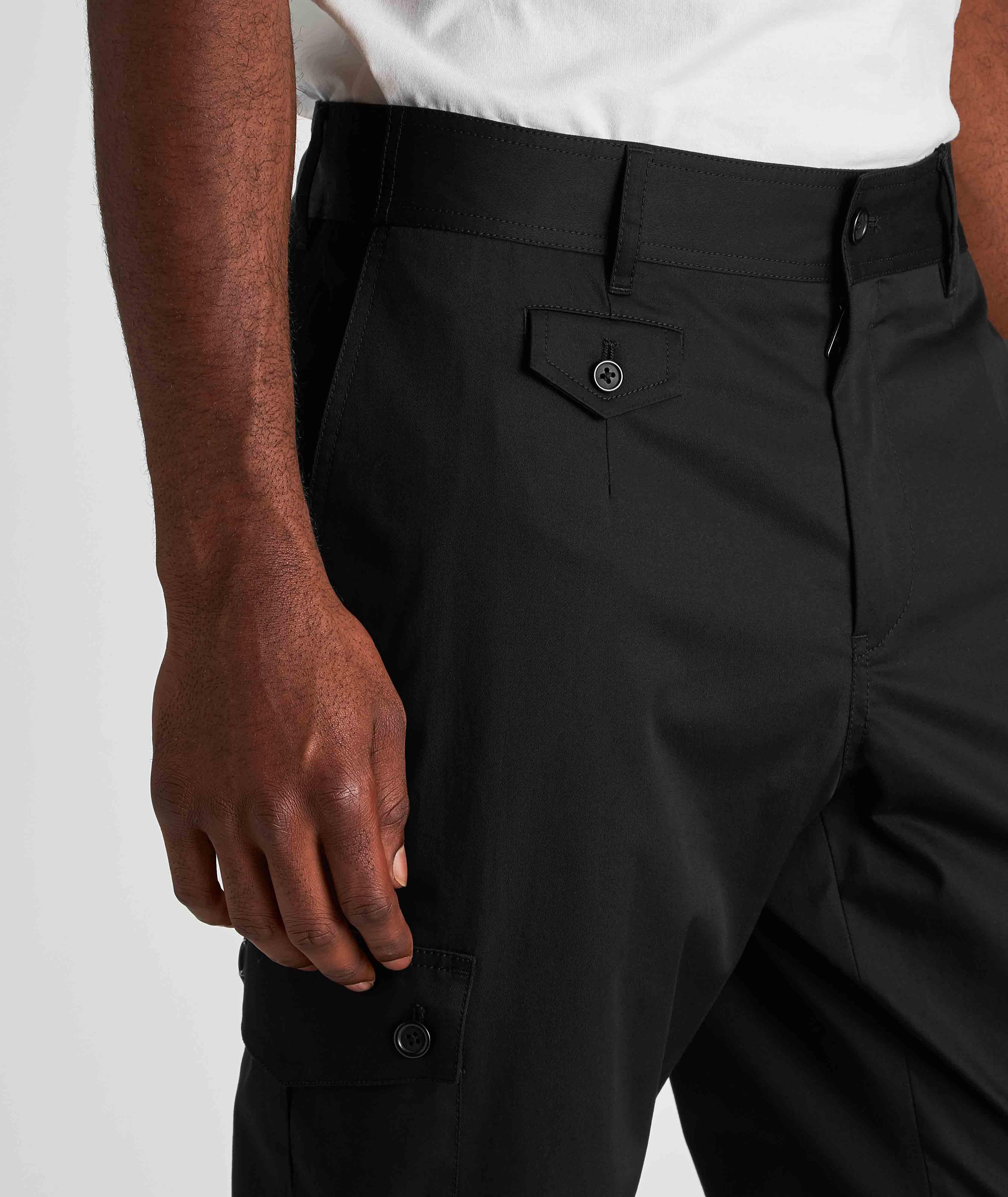 Stretch-Cotton Cargo Pants image 3