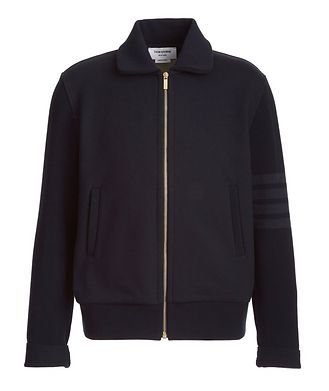 Thom Browne Cotton Zip-Up Sweater 