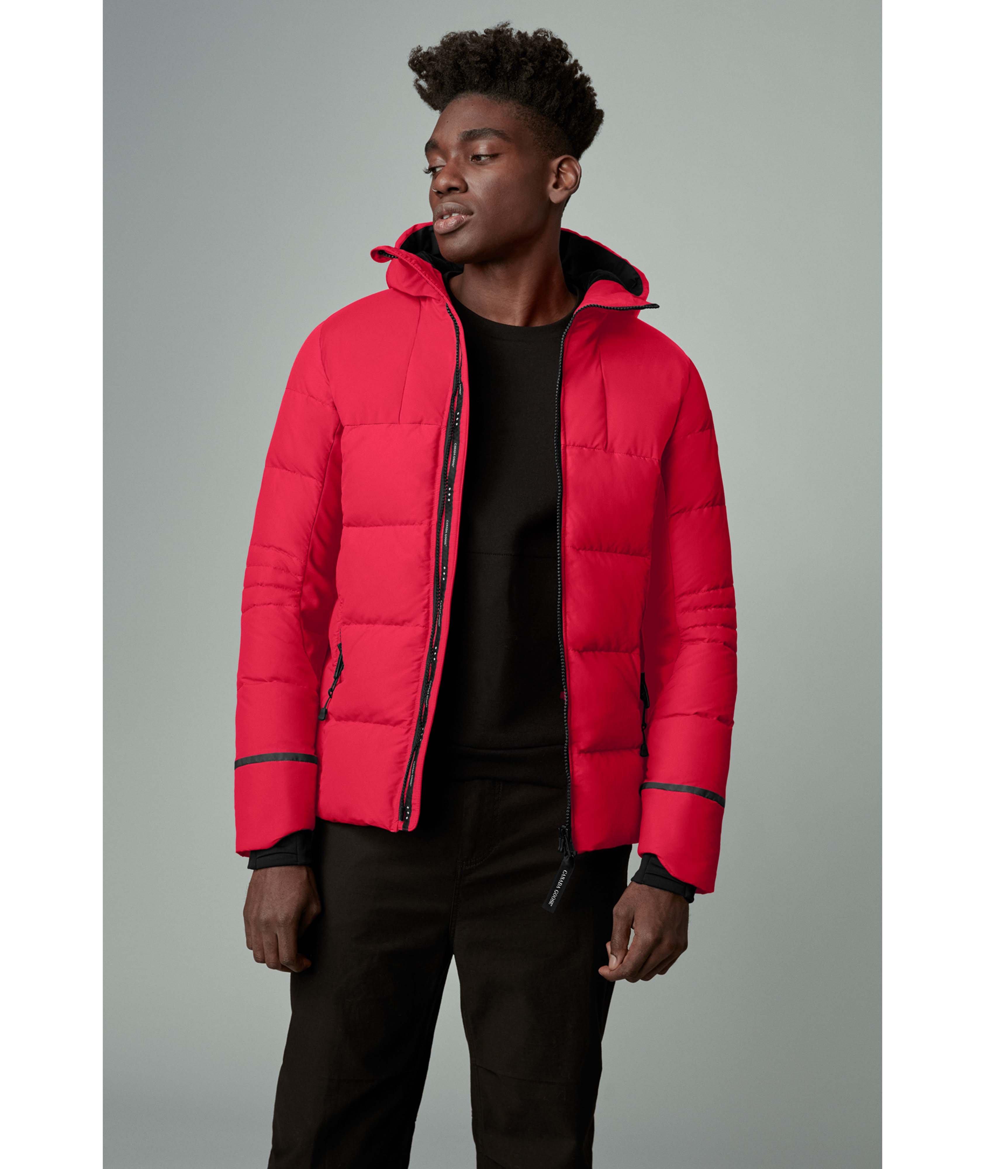 hybridge down jacket