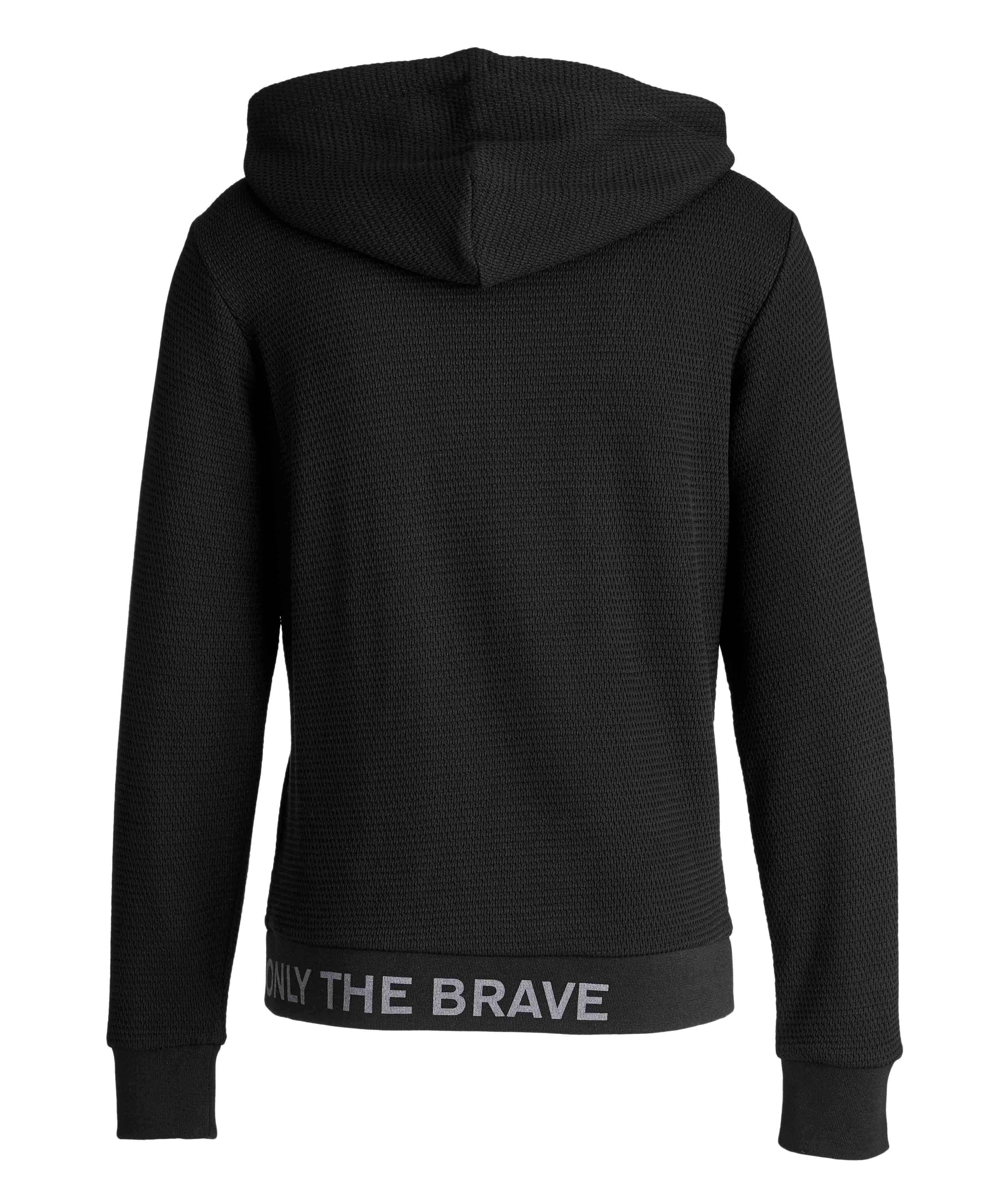 Knit Zip-Up Hoodie image 1