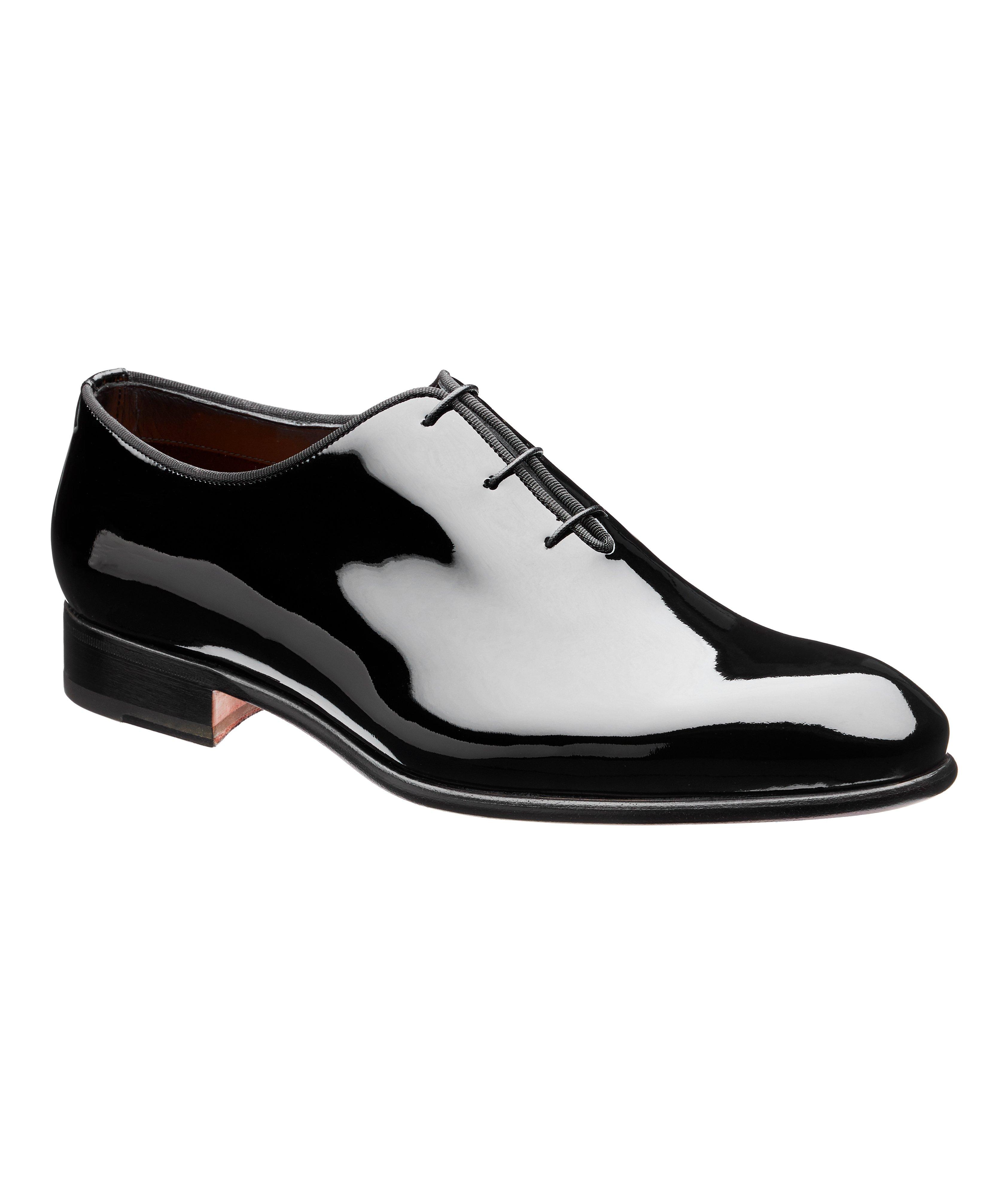 Whole-Cut Patent Leather Oxfords image 0