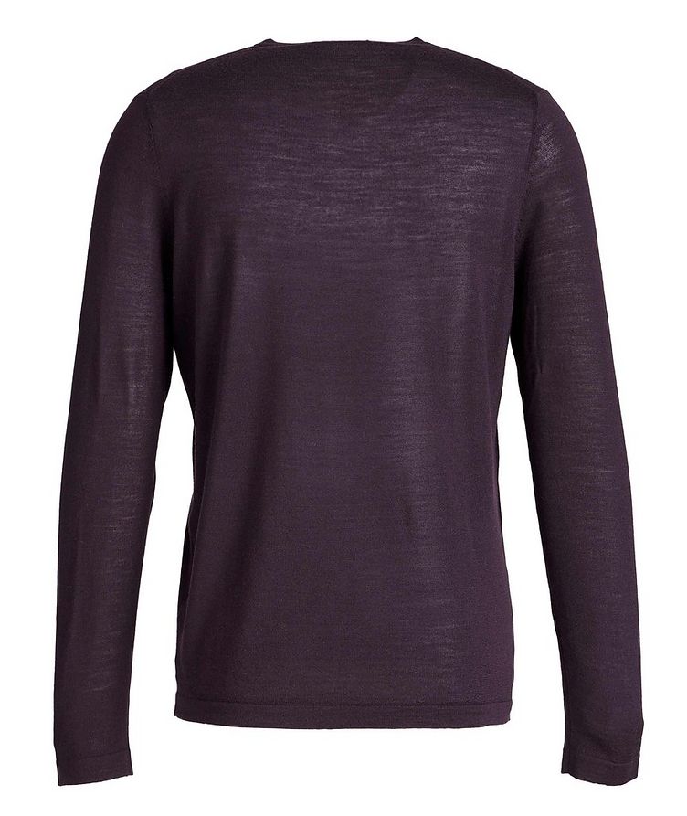 Extra-Fine Merino Wool V-Neck Sweater image 1
