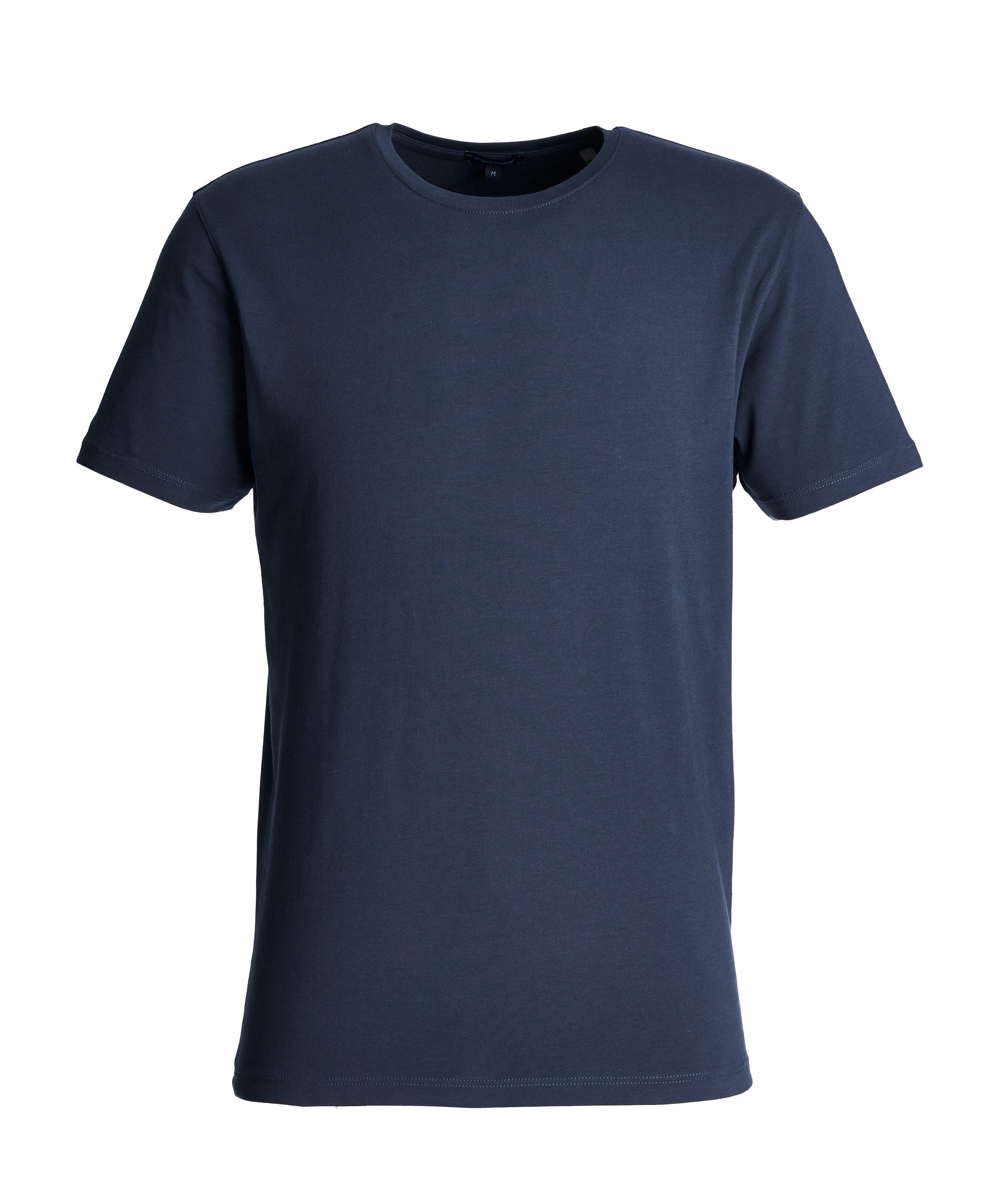 T-shirt en coton extensible image 0