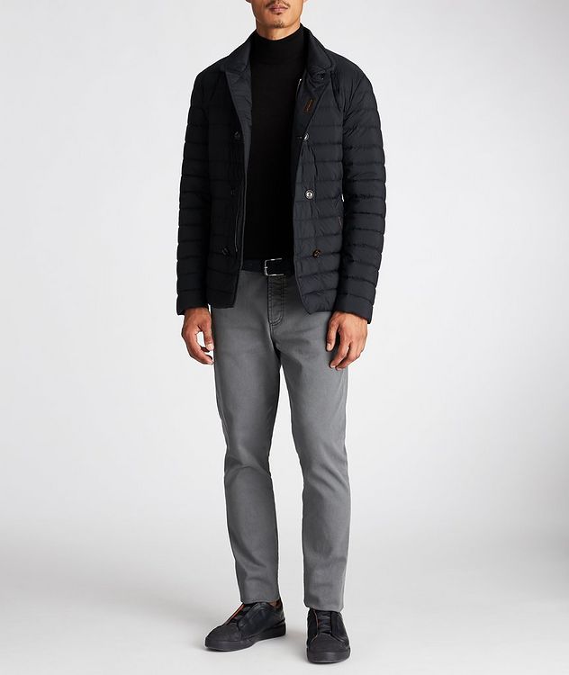 Fryderyk Water-Resistant Quilted Peacoat picture 5