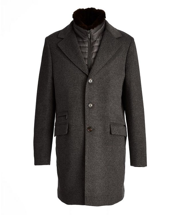 Harris Wool-Cashmere City Coat picture 1