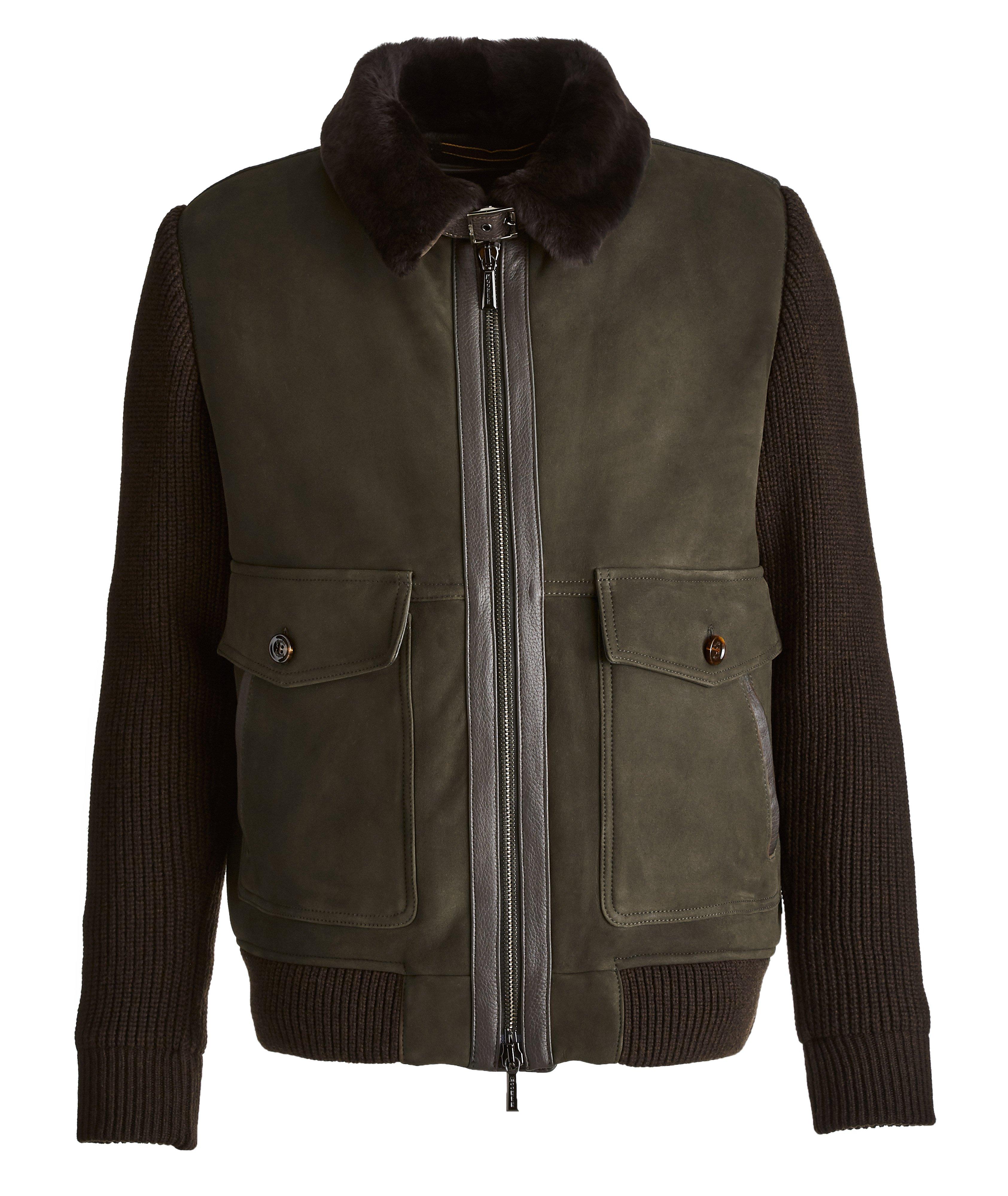 Teseo Me Suede Down Jacket image 0