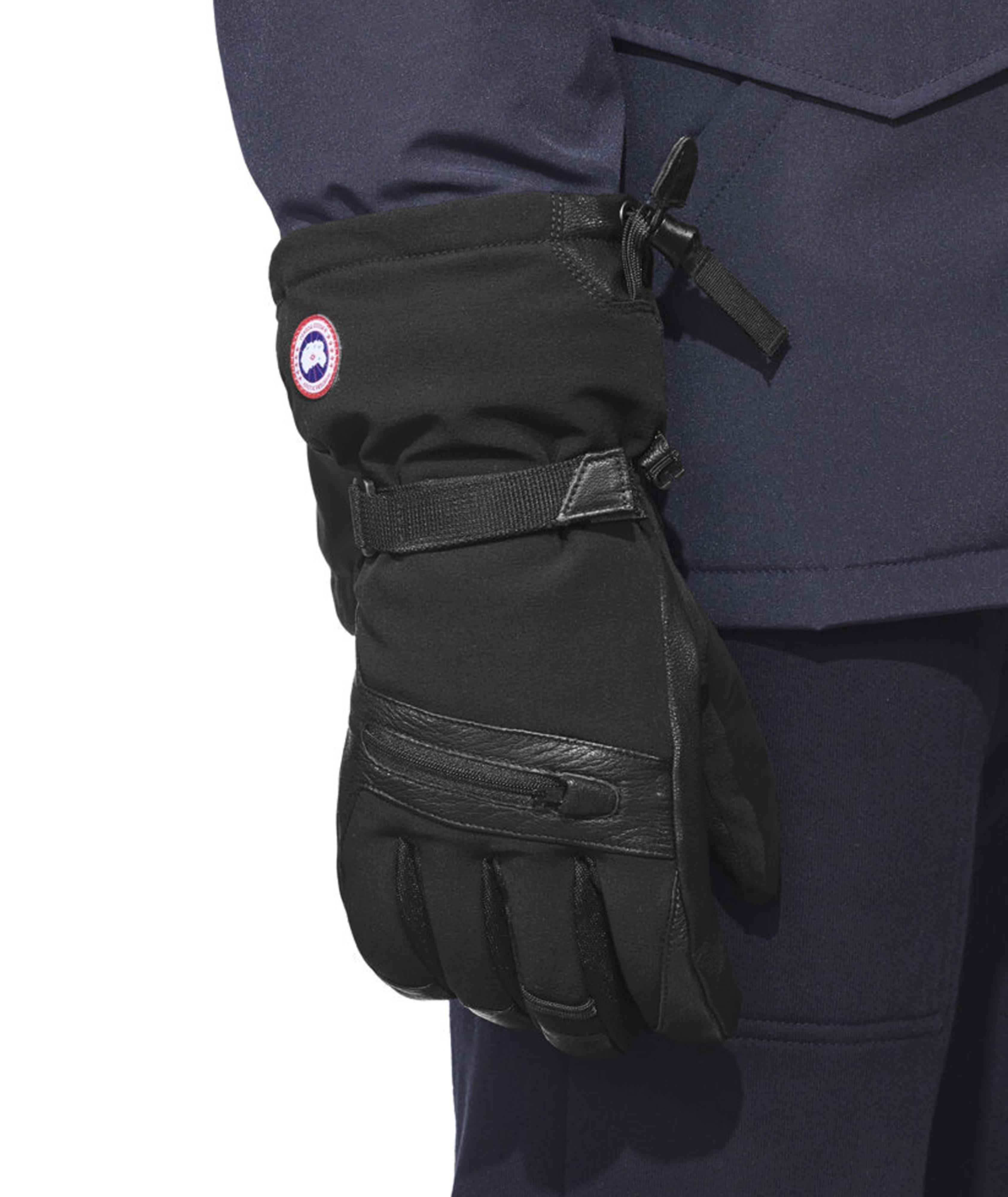 Canada goose outlet navy gloves