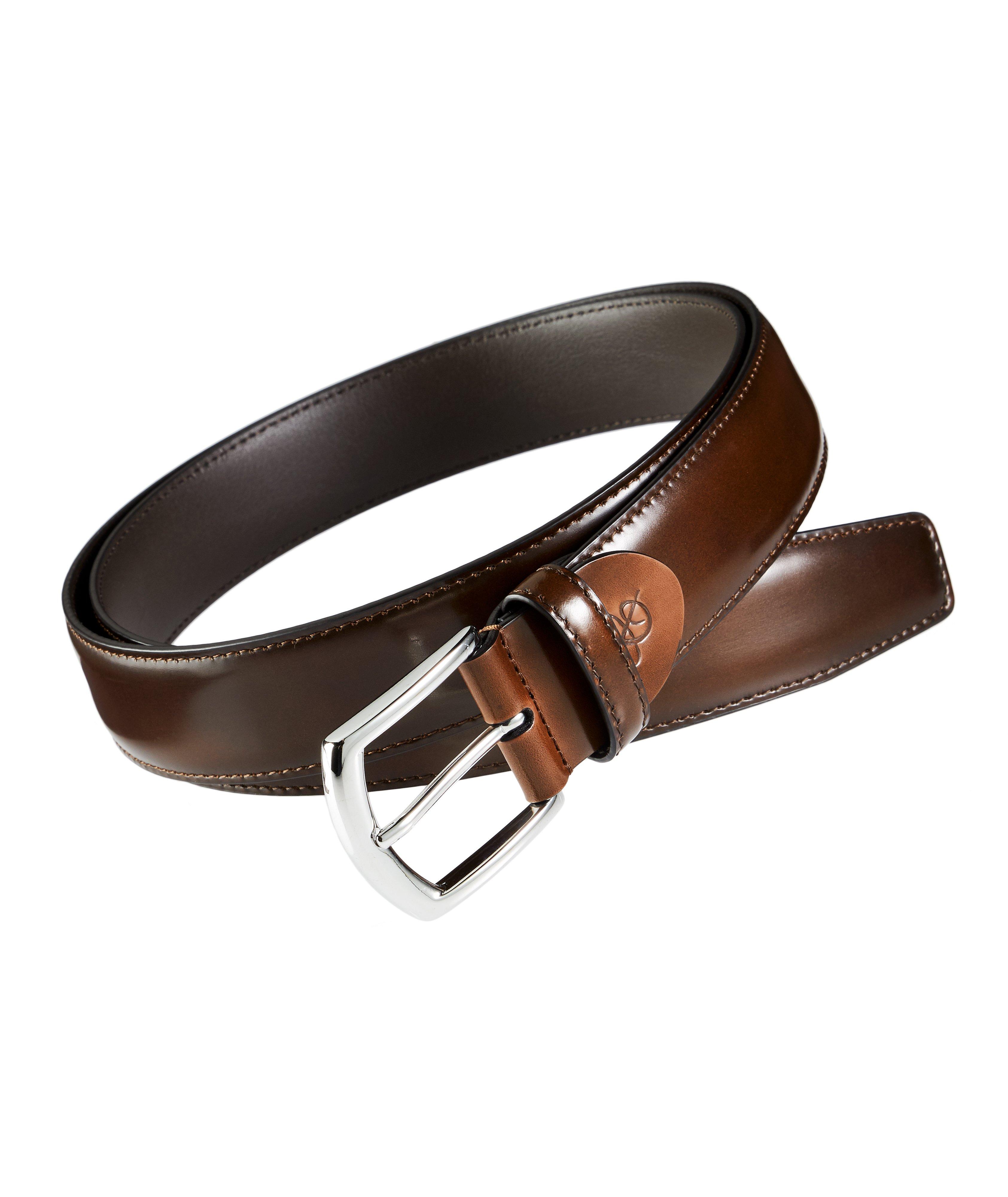 Spazzolato Leather Belt image 0