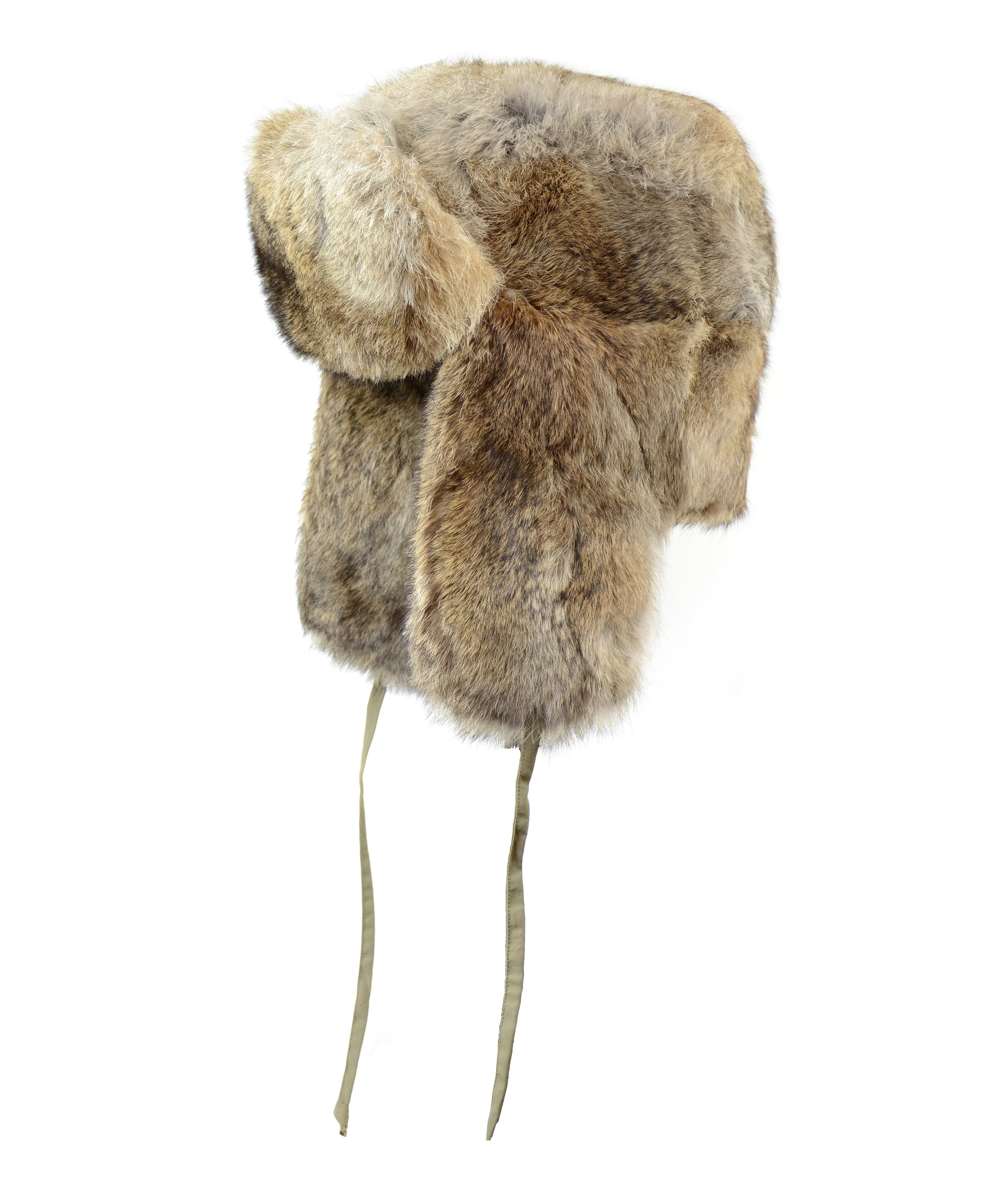 Rabbit Fur Aviator Hat image 0