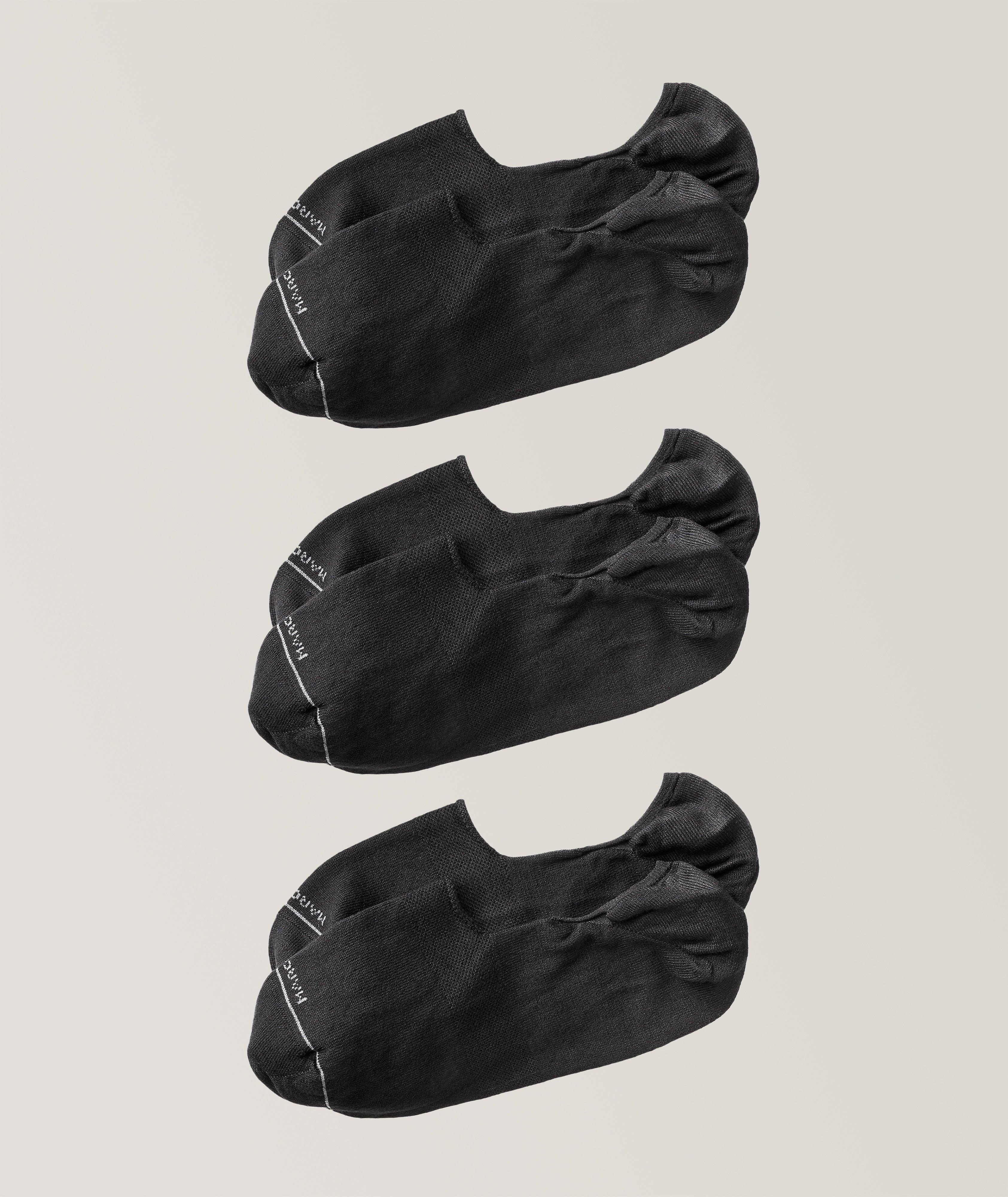 Ensemble de trois paires de chaussettes courtes Invisible Touch image 0