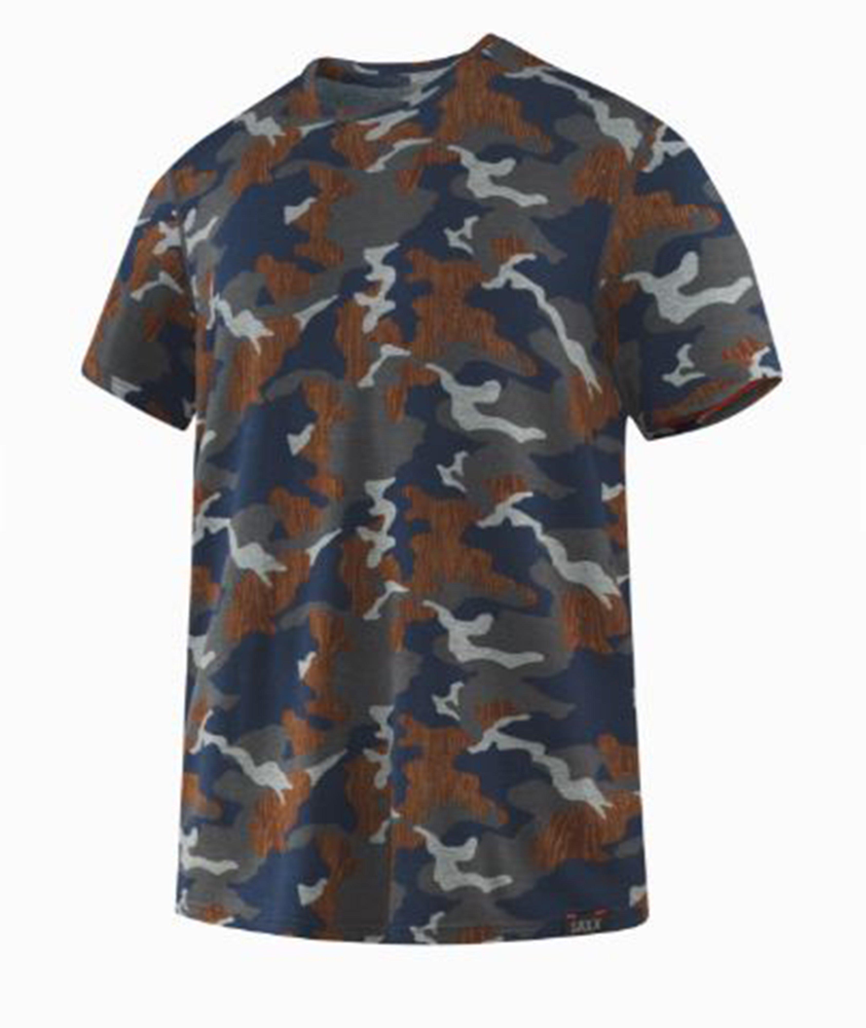 T-shirt Sleepwalker en modal extensible à motif camouflage image 0