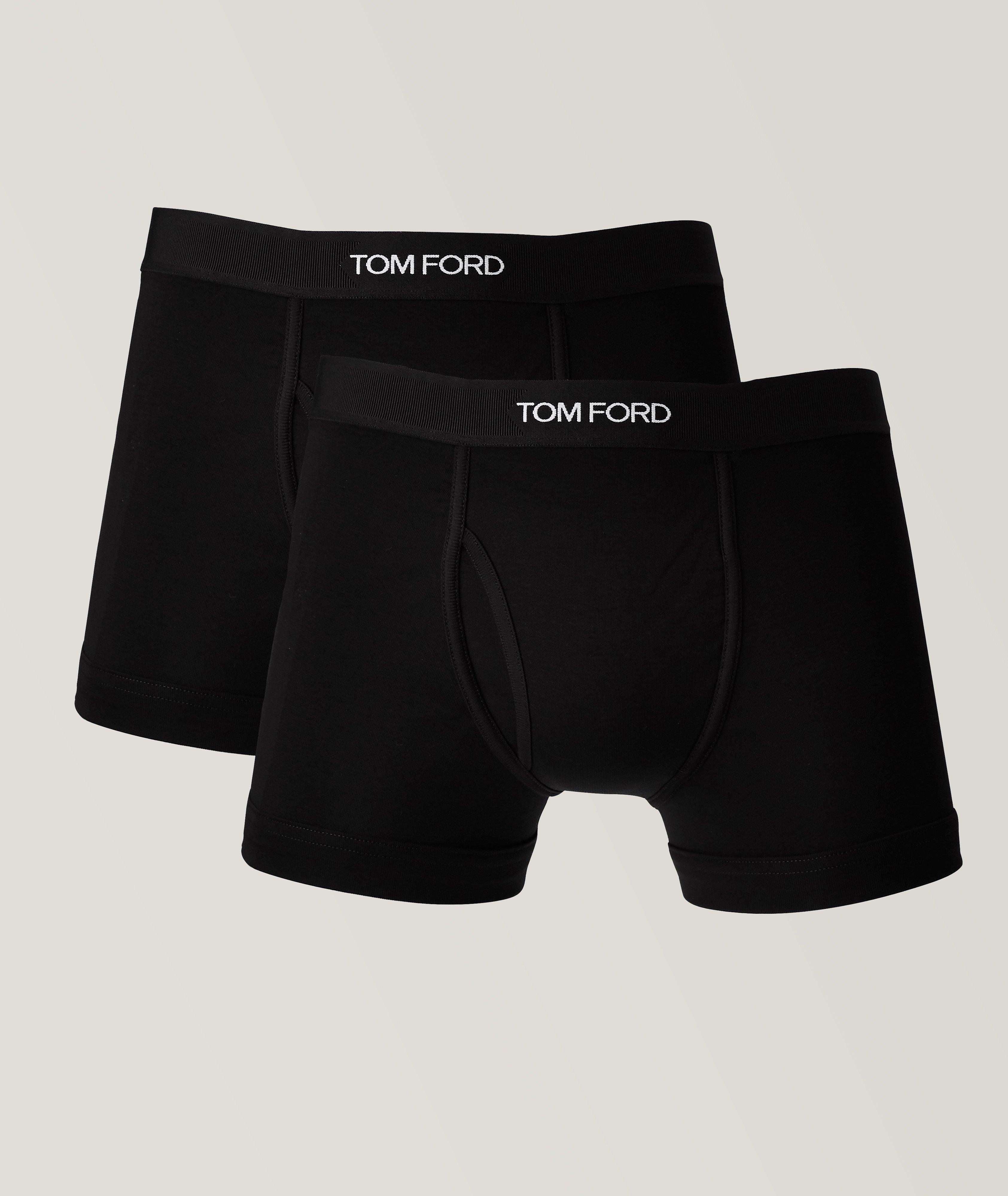 Two-Pack Stretch-Cotton Briefs