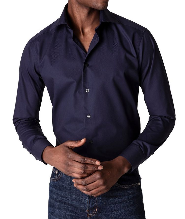 Contemporary Fit Textured Twill Shirt image 1
