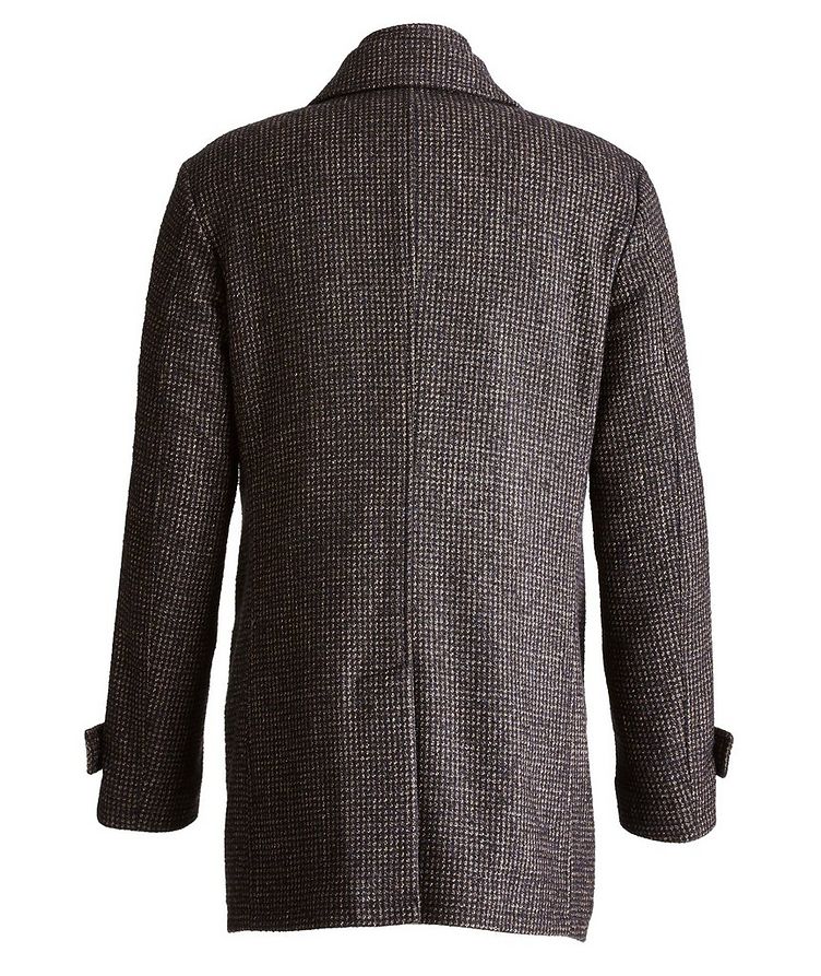Water-Resistant Checkered Coat image 1