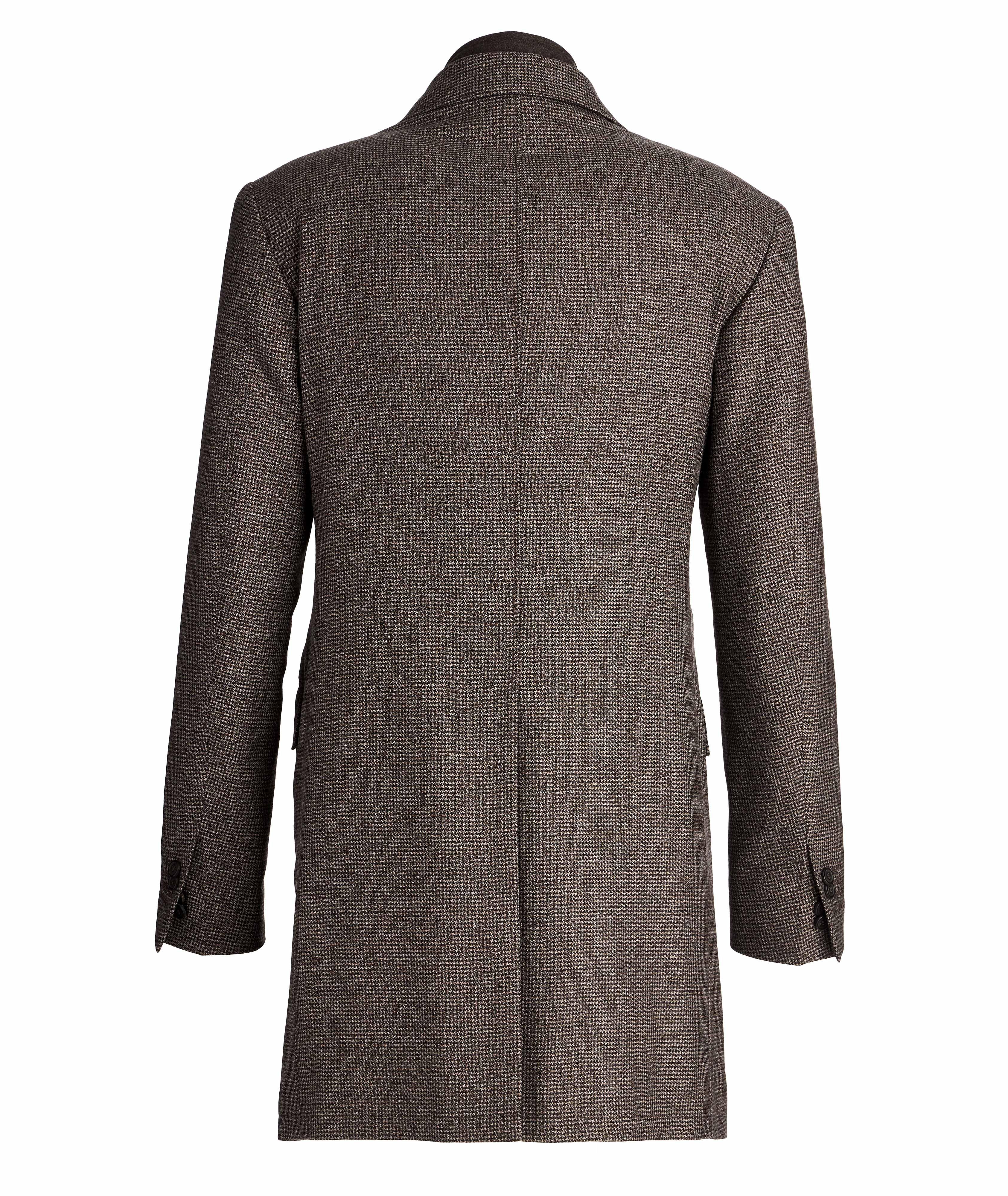 Houndstooth Water-Resistant Coat image 1
