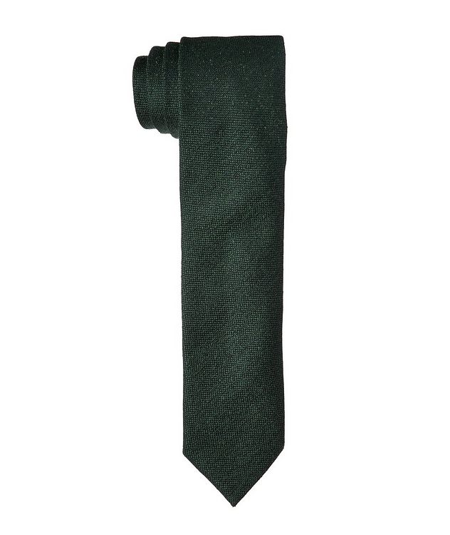 Woven Wool-Blend Tie picture 1