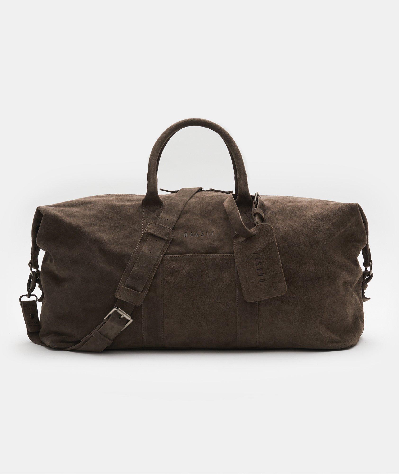 Suede Weekender Bag image 0