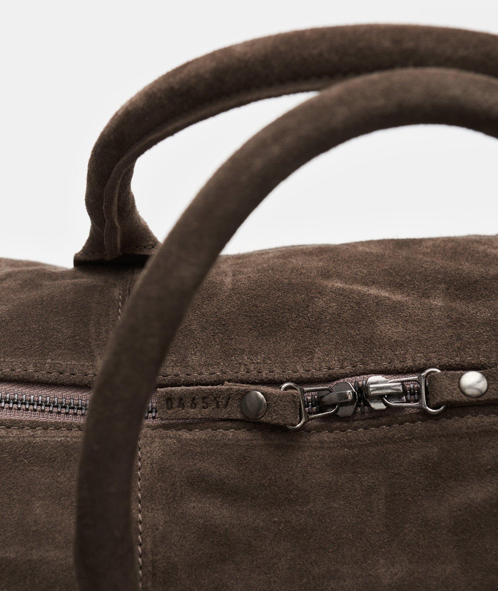 Suede Weekender Bag image 1