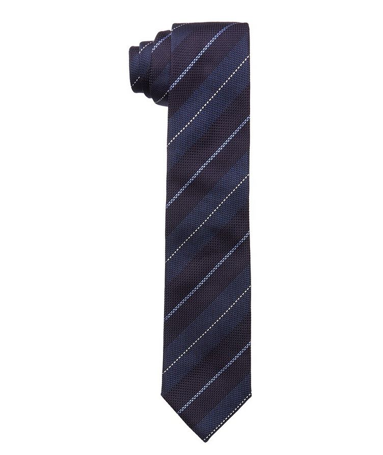 Pencil Stripe Silk Tie image 0