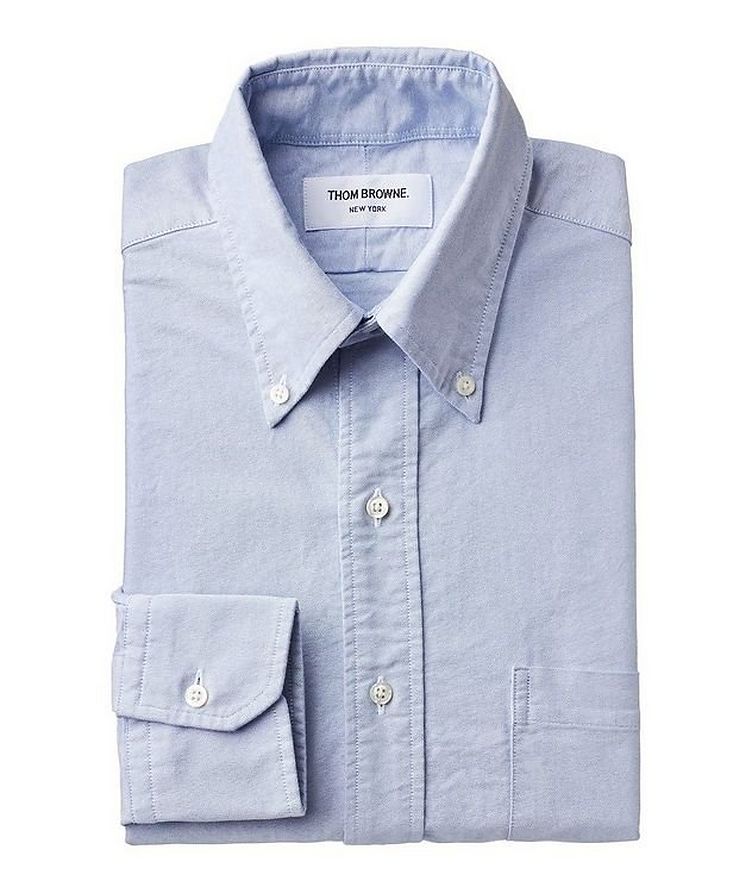 Grosgrain-Trimmed Cotton Shirt image 0