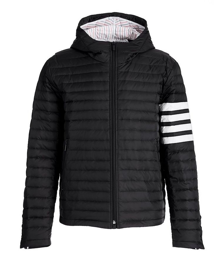 Hooded Quilted Down Jacket image 0