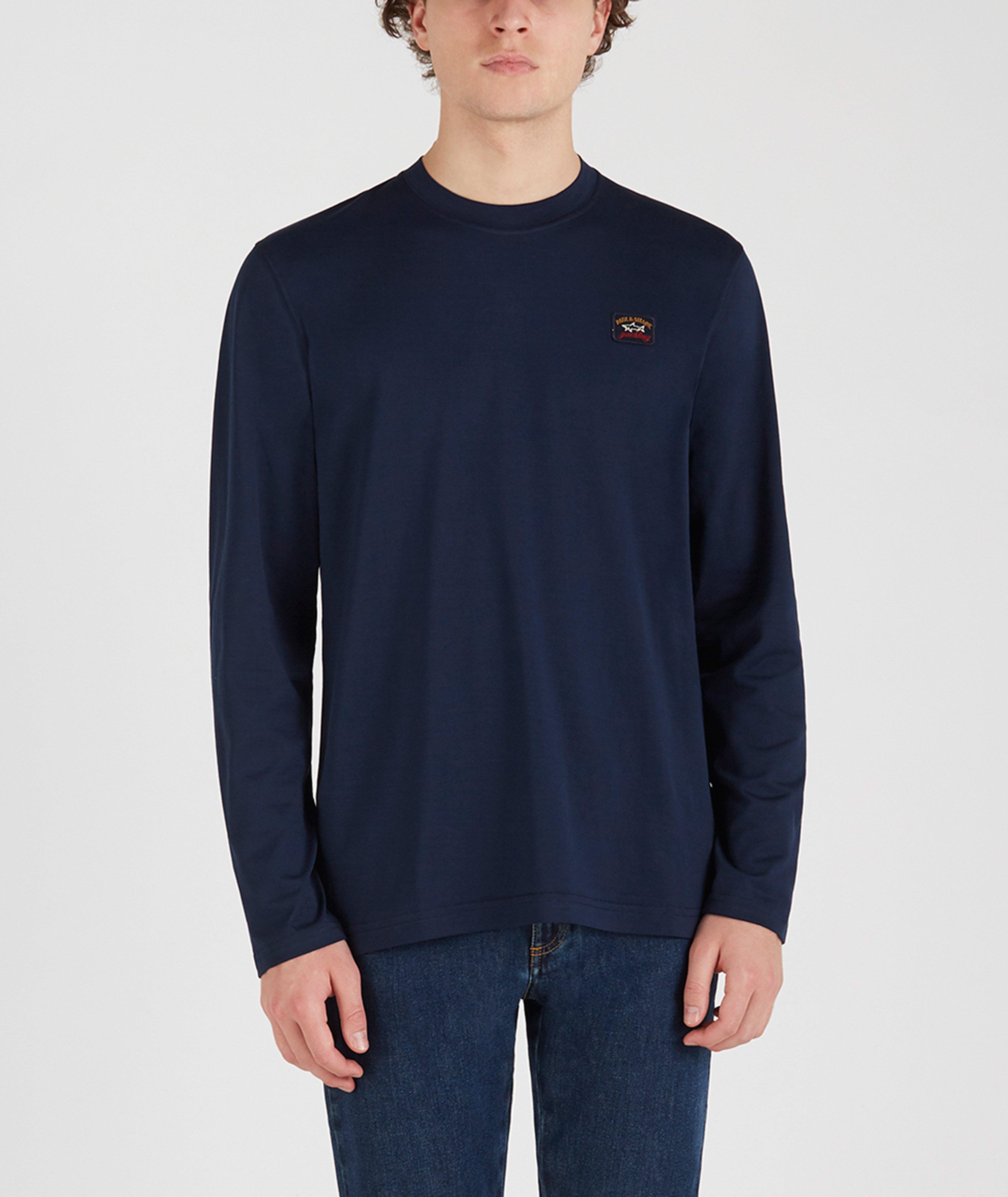 Long-Sleeve Cotton T-Shirt image 0