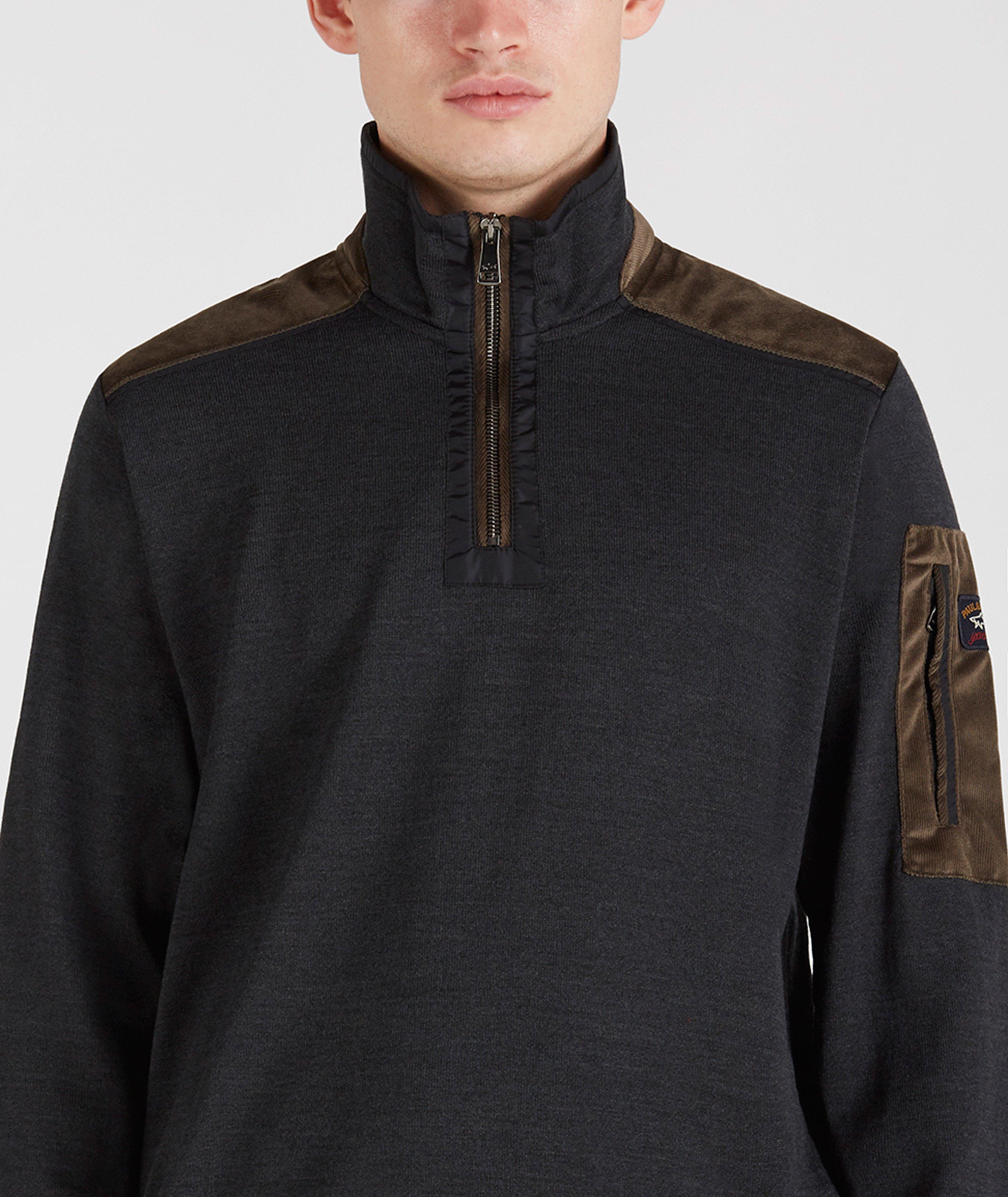 Half-Zip Knit Sweater image 4