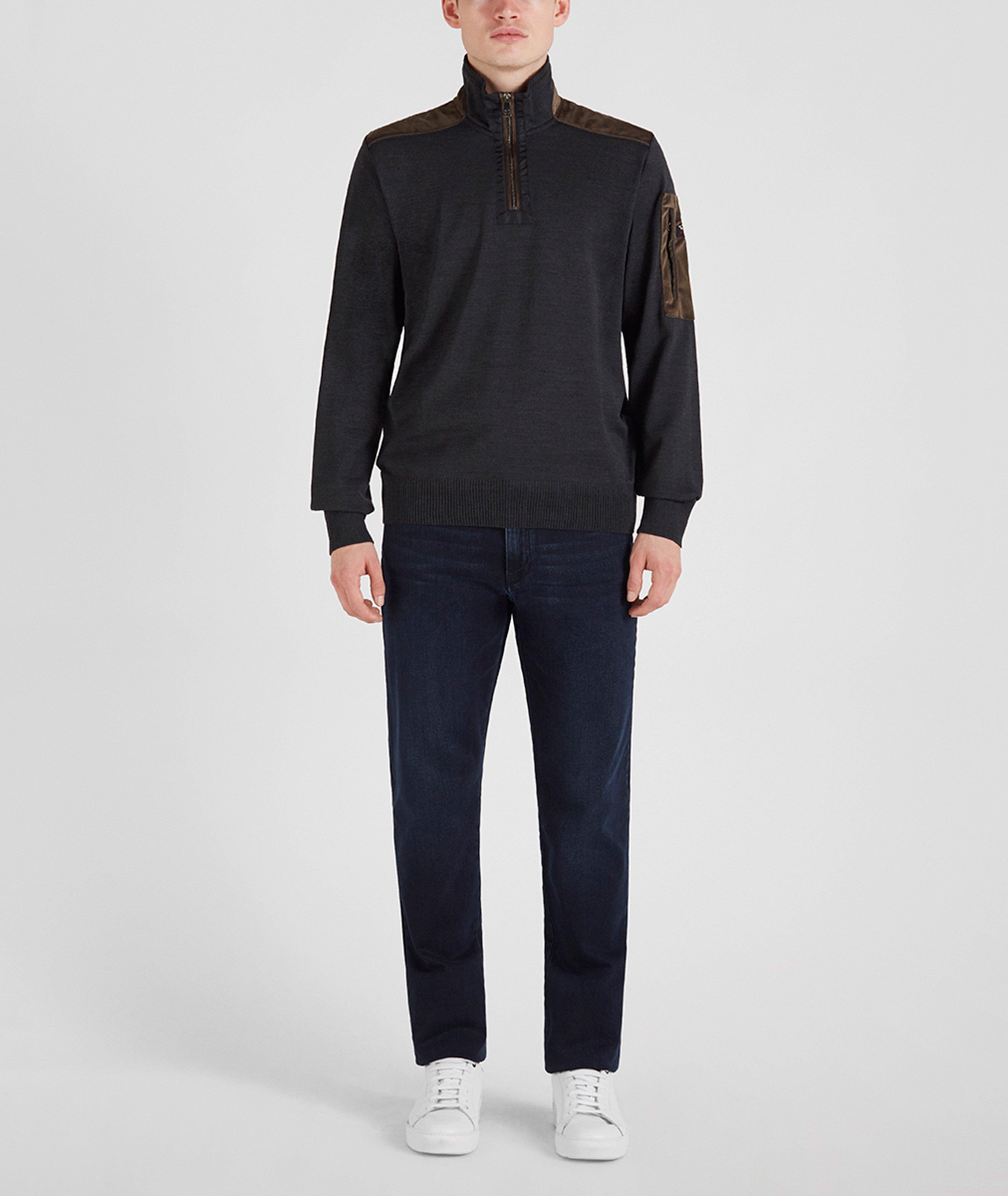 Half-Zip Knit Sweater image 5