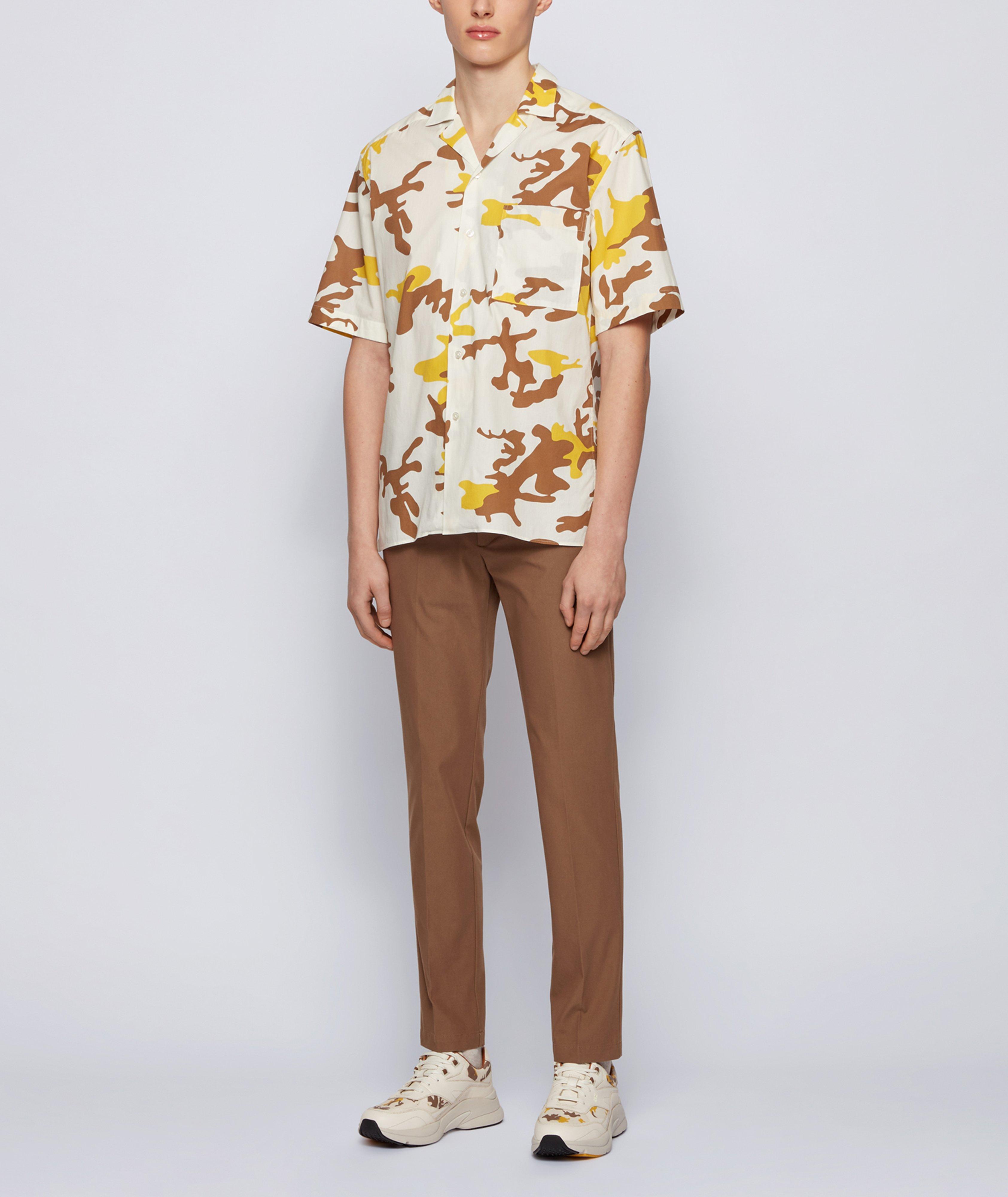 Slim Fit Travel Stretch-Twill Pants image 3