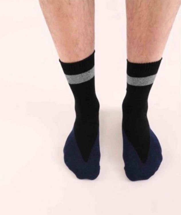 Stretch-Cotton Hi-Ankle Socks picture 2