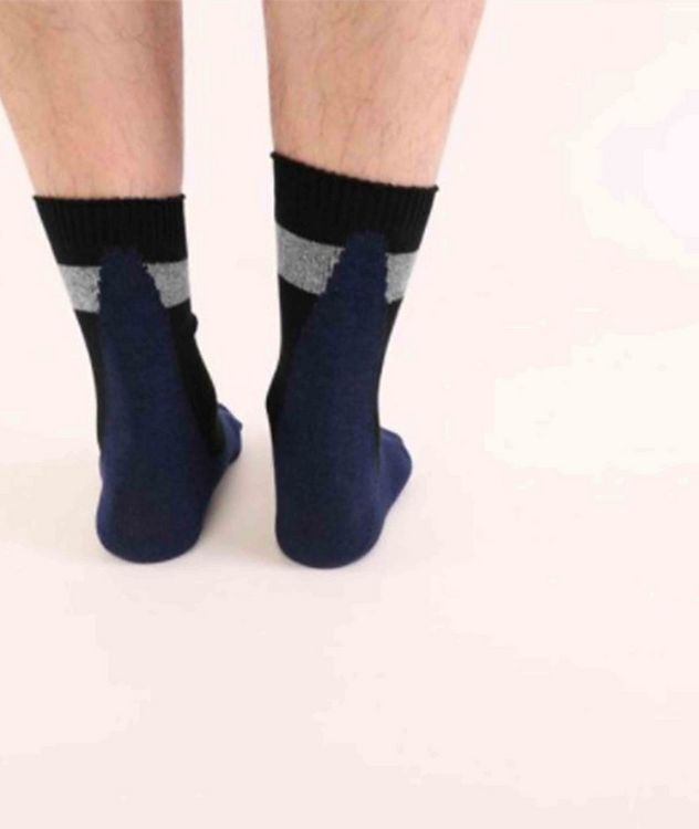 Stretch-Cotton Hi-Ankle Socks picture 4