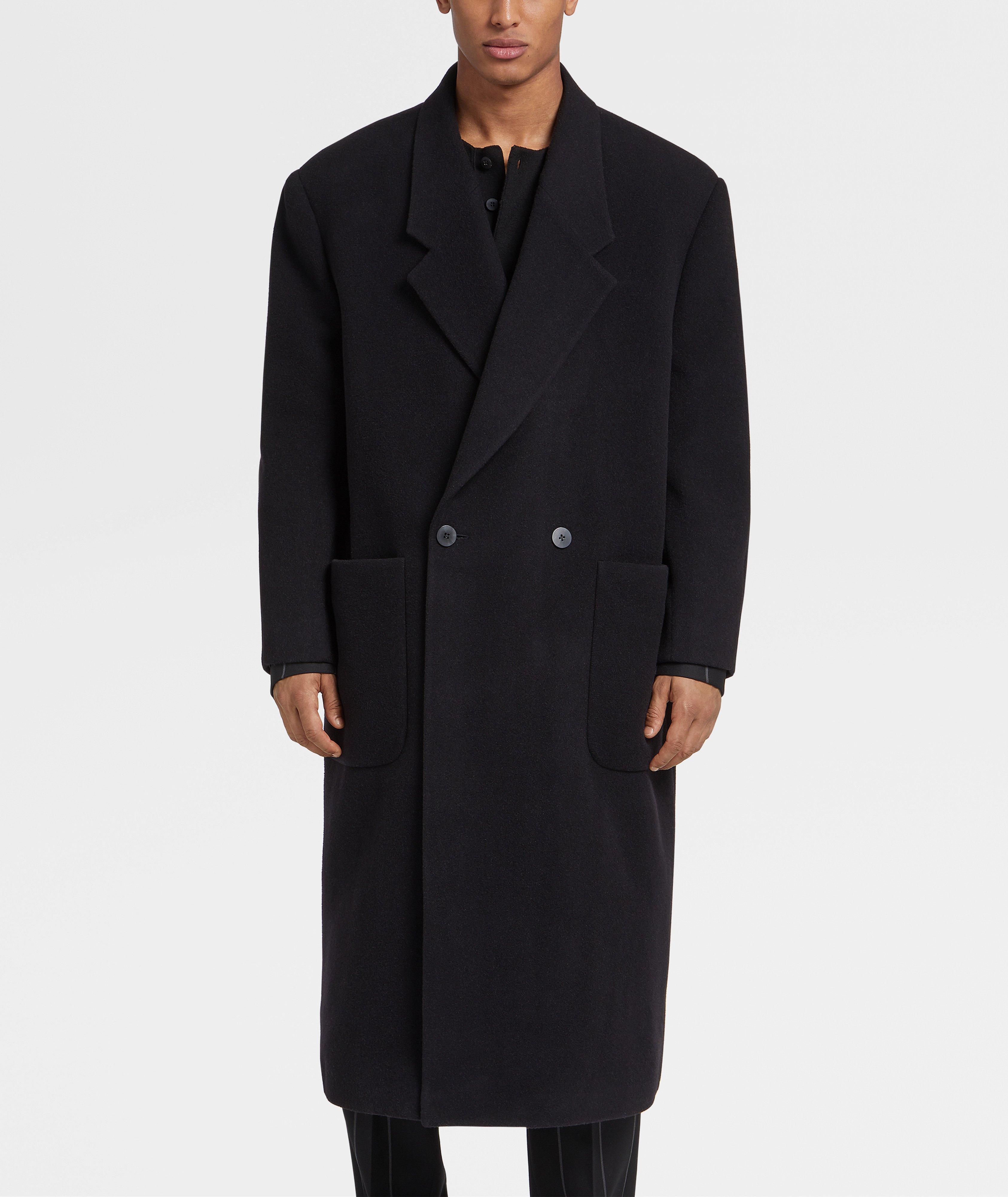 Double-Breasted Wool Coat image 1