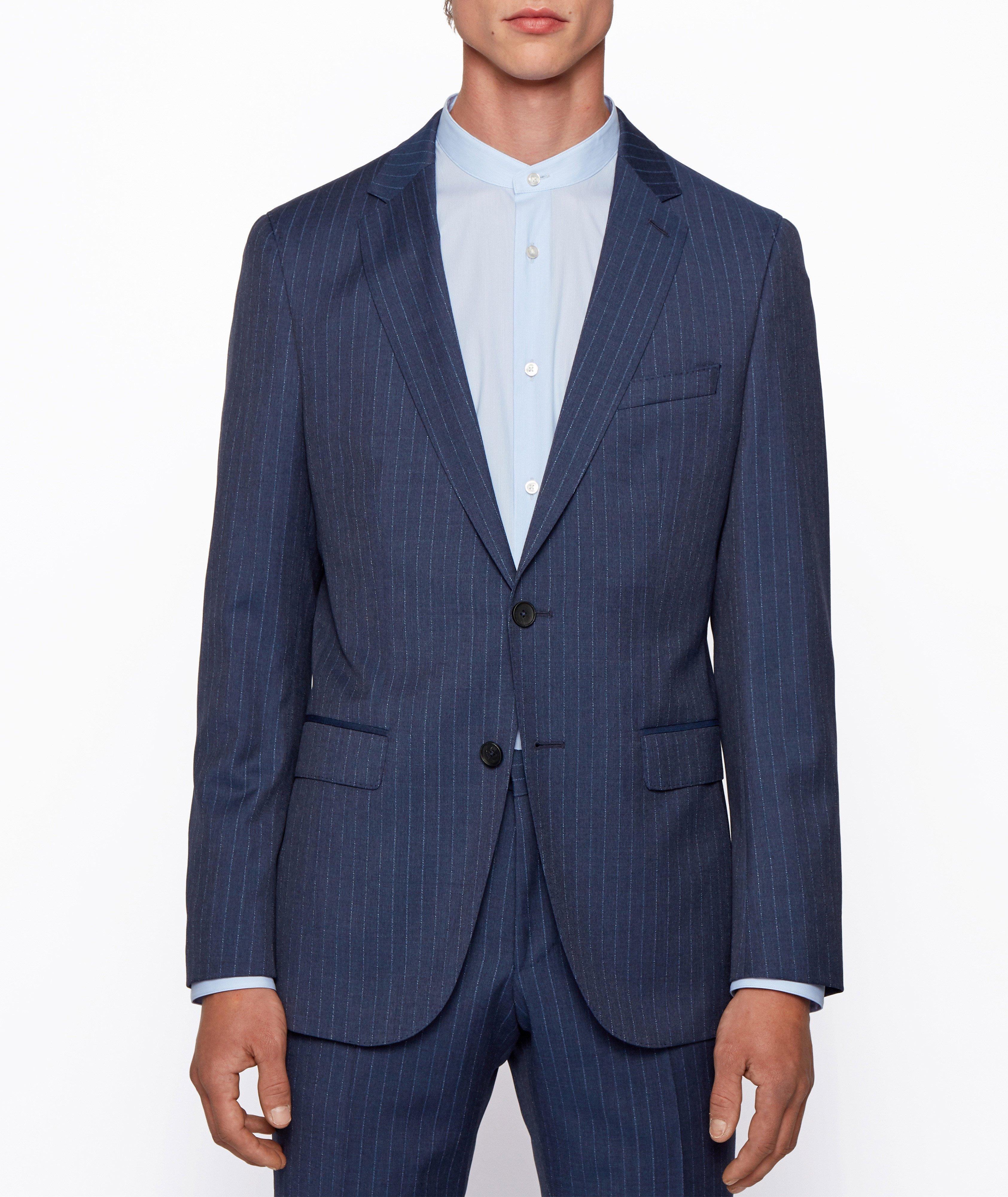 Novan6/Ben2 Slim-Fit Traceable Wool Suit image 1