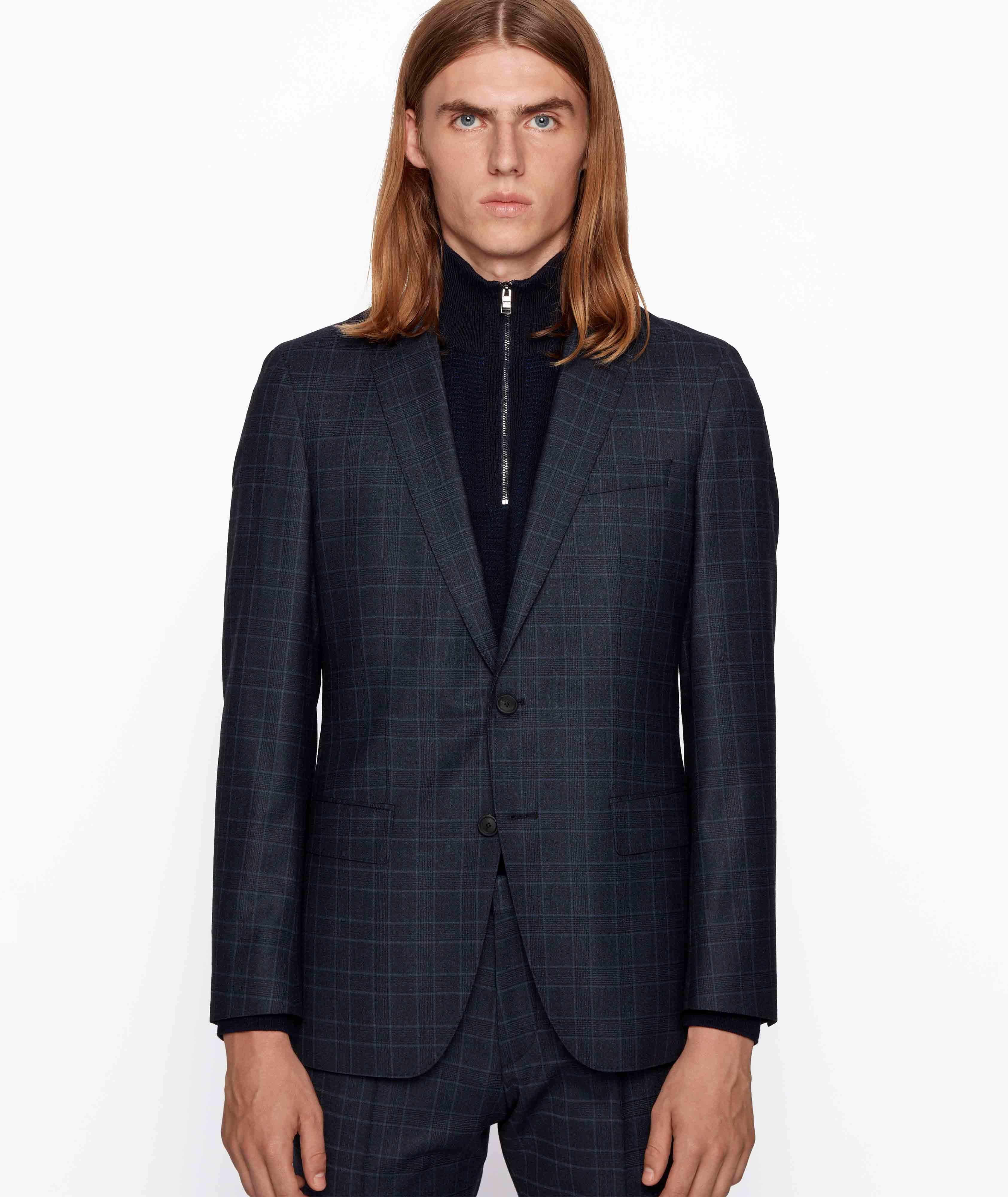 Herrel/Grace Slim-Fit Stretch-Wool Suit image 1