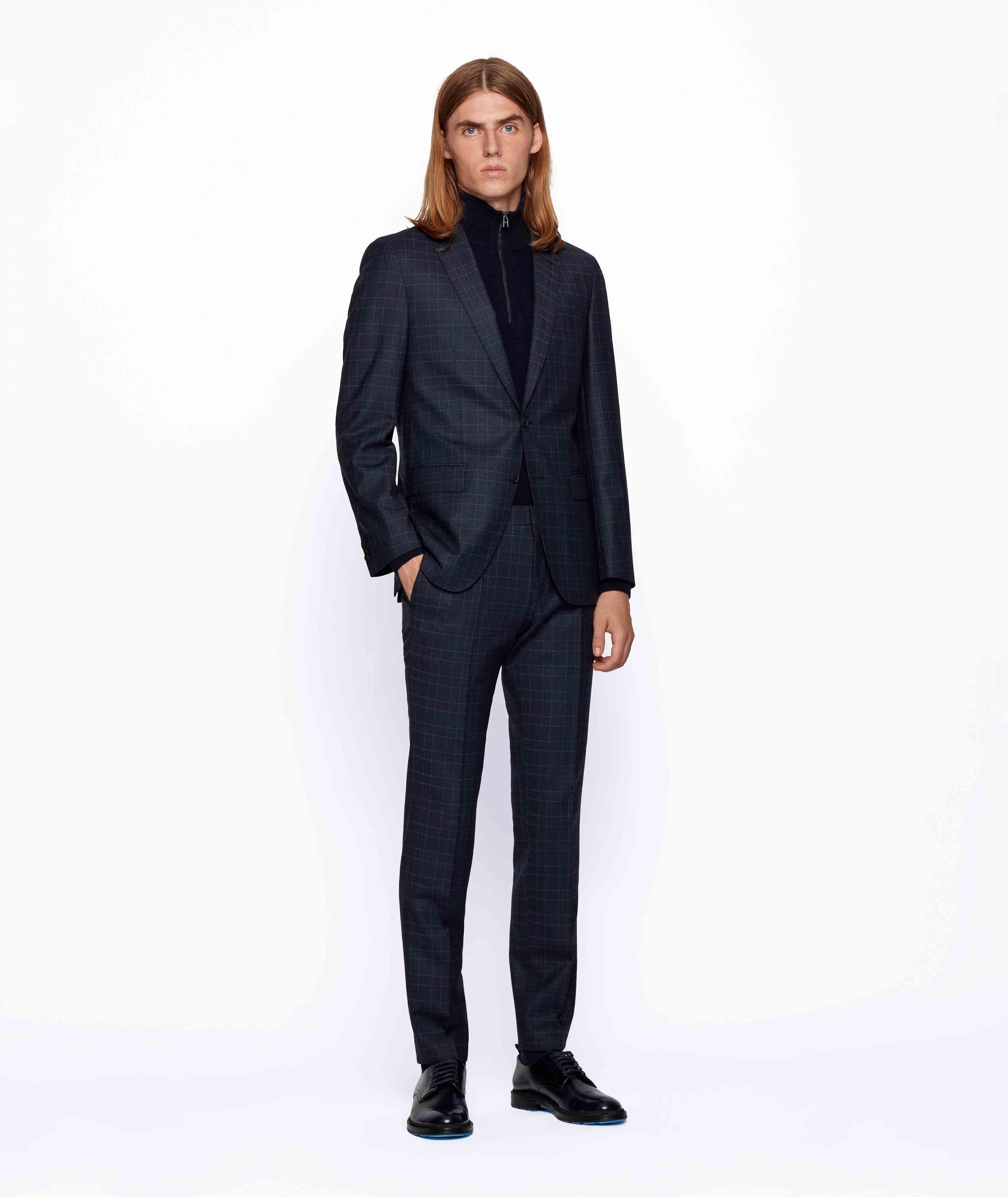 Herrel/Grace Slim-Fit Stretch-Wool Suit image 3